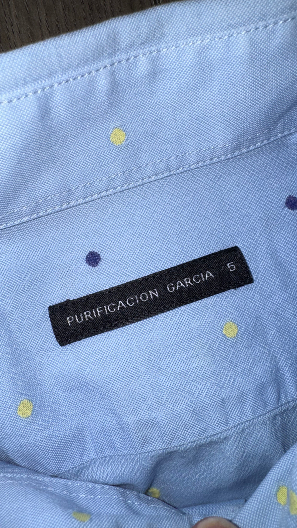 CAMISA PURIFICACIÓN GARCÍA
