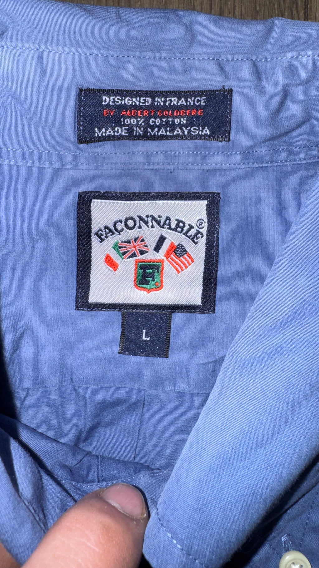 CAMISA FACONNABLE