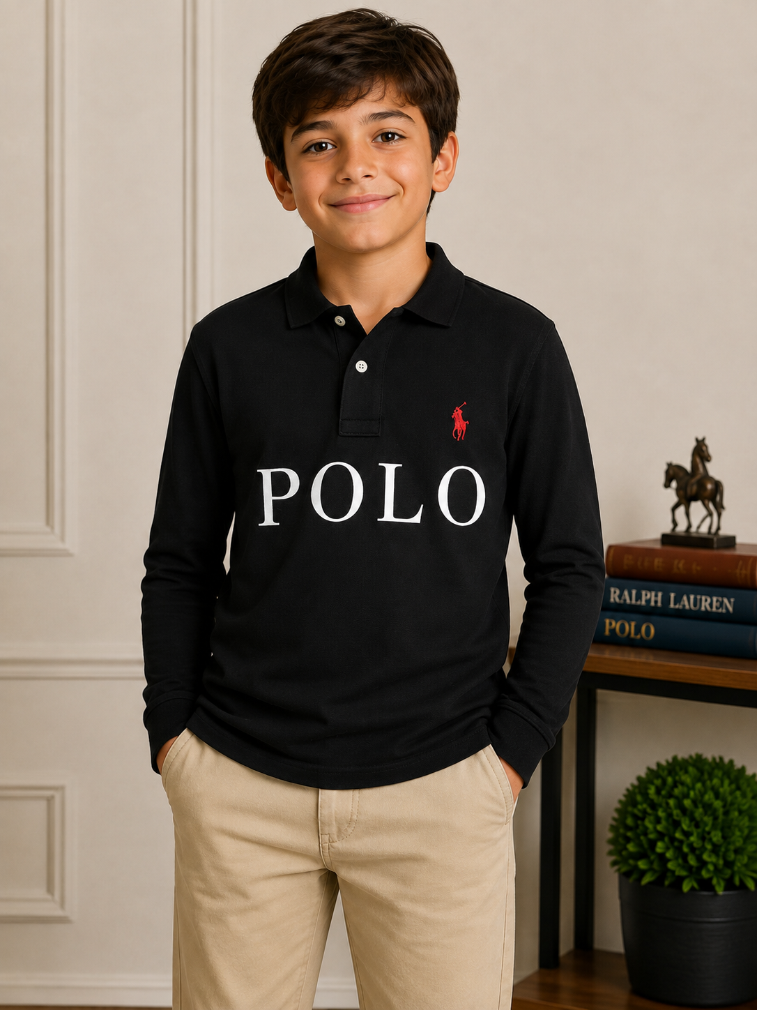 PLAYERA NIÑO RALPH LAUREN