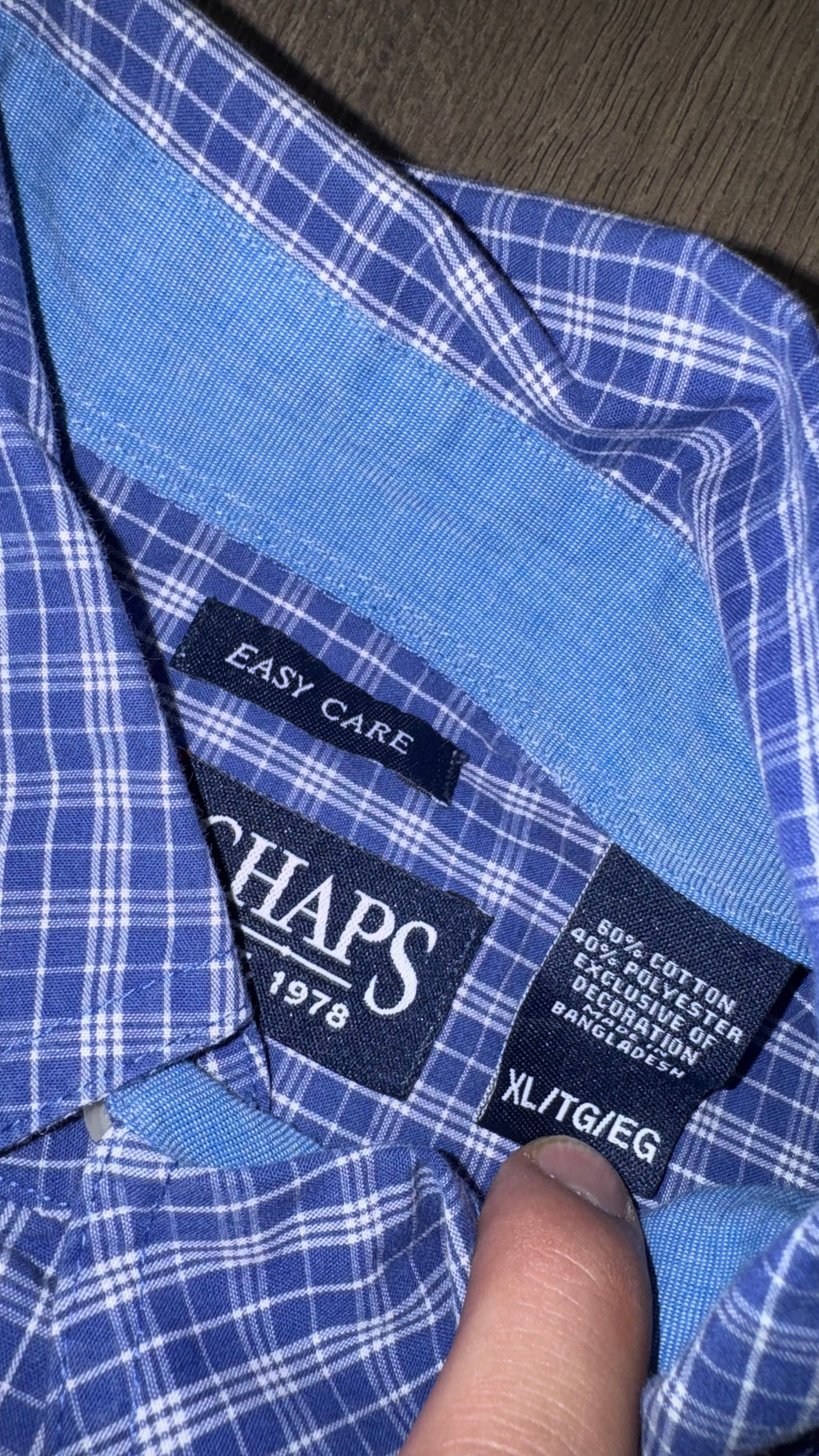 CAMISA CHAPS