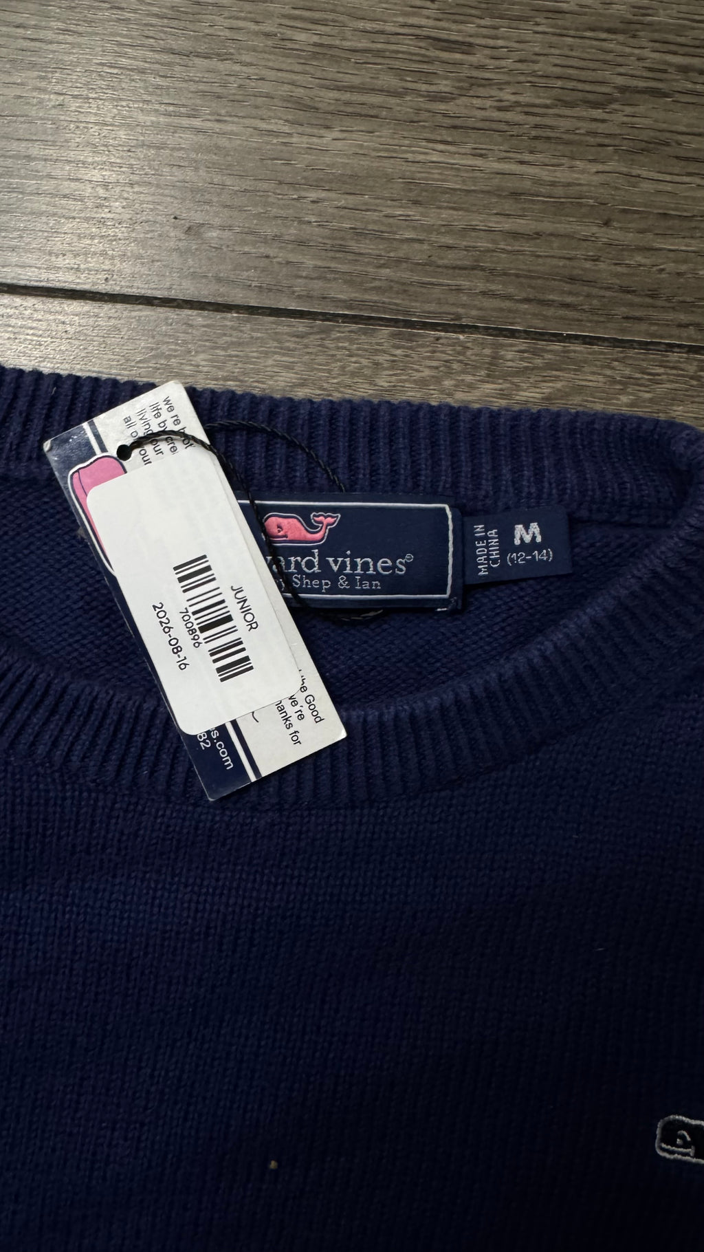 SUÉTER NIÑO VINEYARD VINES