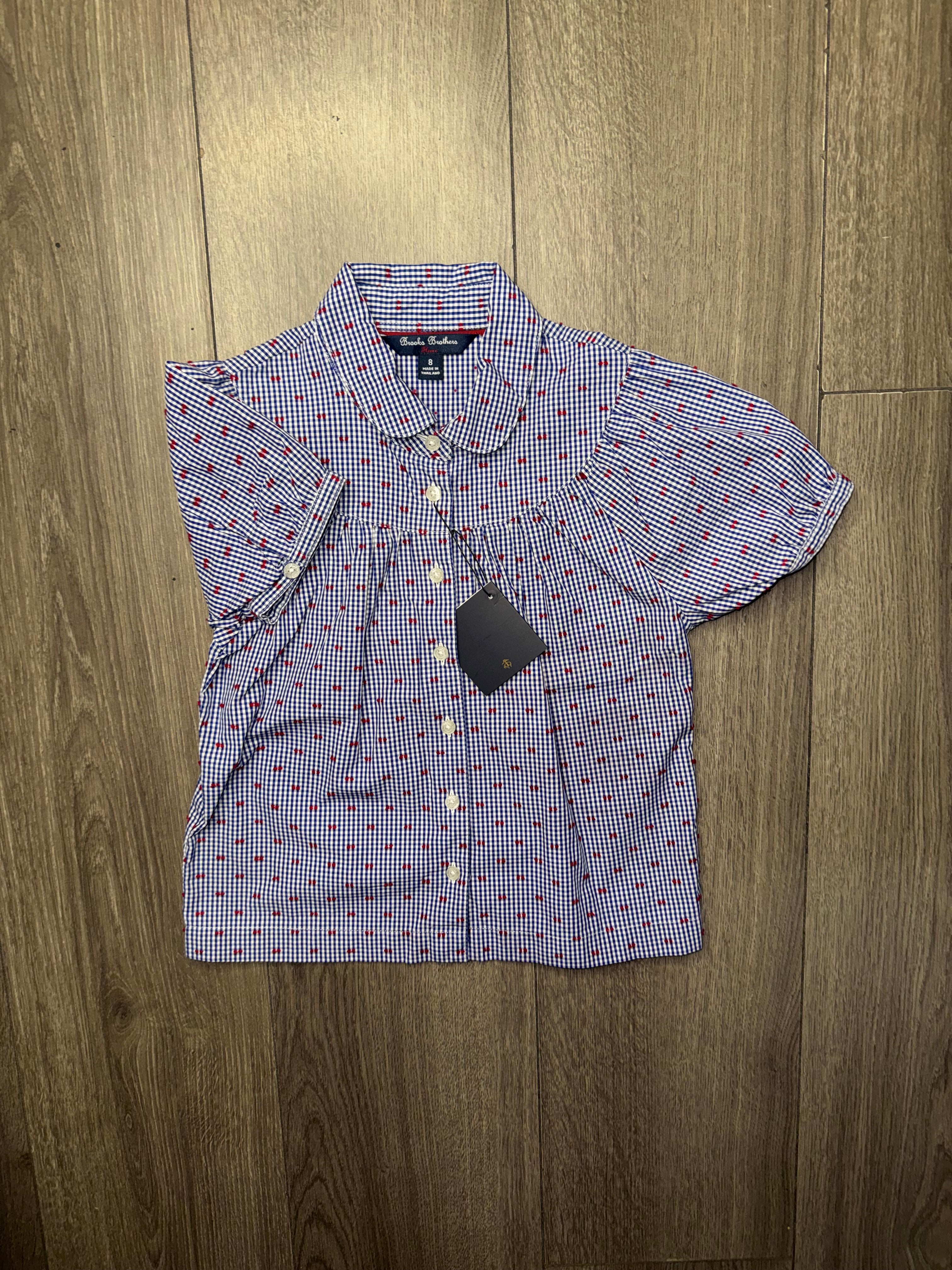 BLUSA NIÑA BROOKS BROTHERS