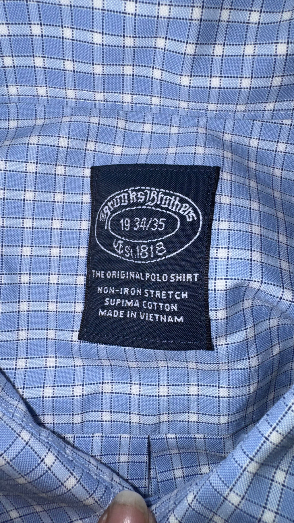 CAMISA BROOKS BROTHERS