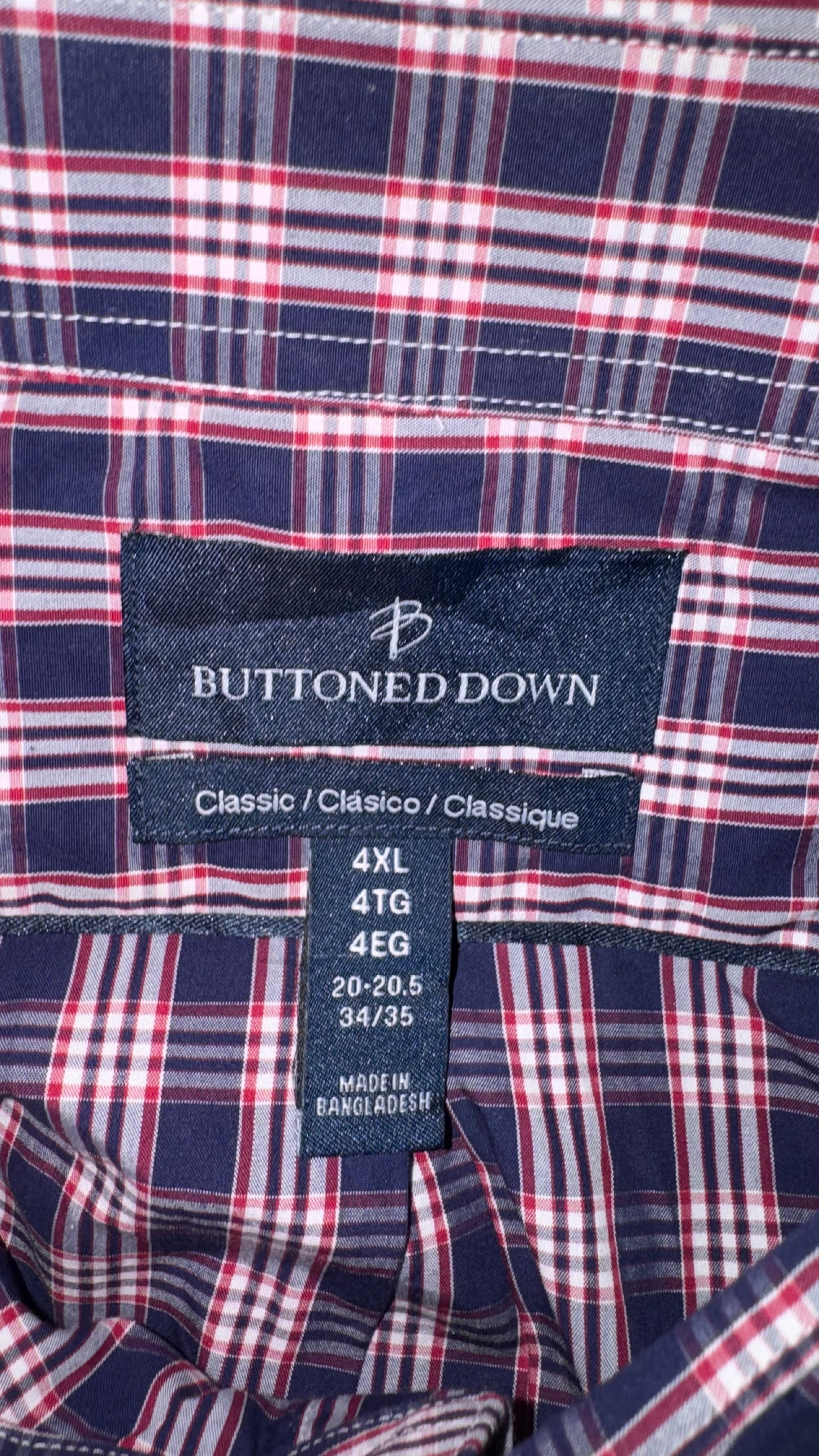 CAMISA BUTTONED DOWN
