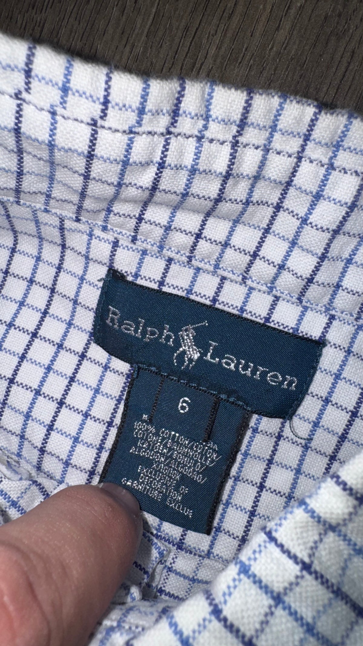 CAMISA NIÑO RALPH LAUREN