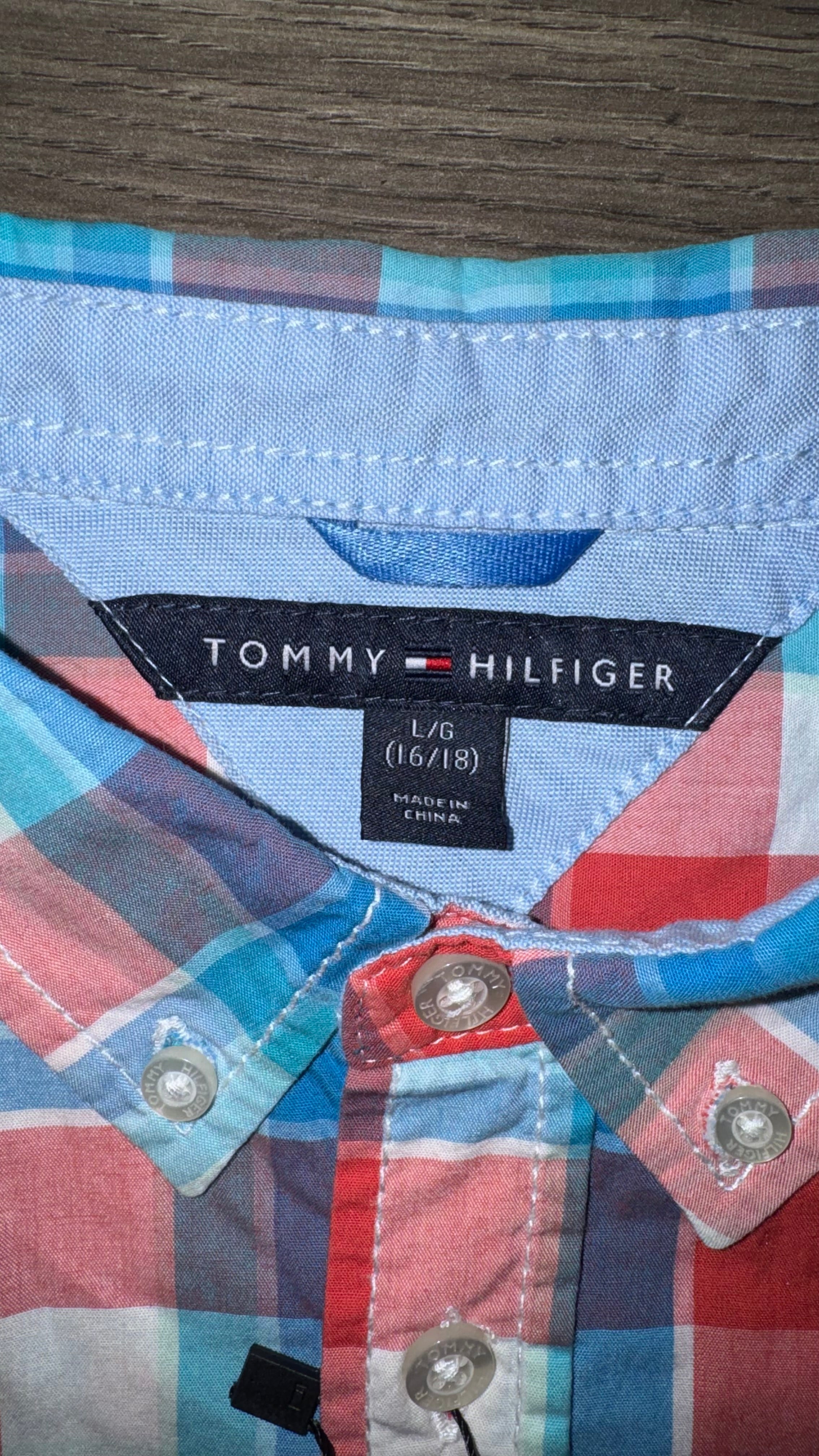 CAMISA NIÑO TOMMY HILFIGER