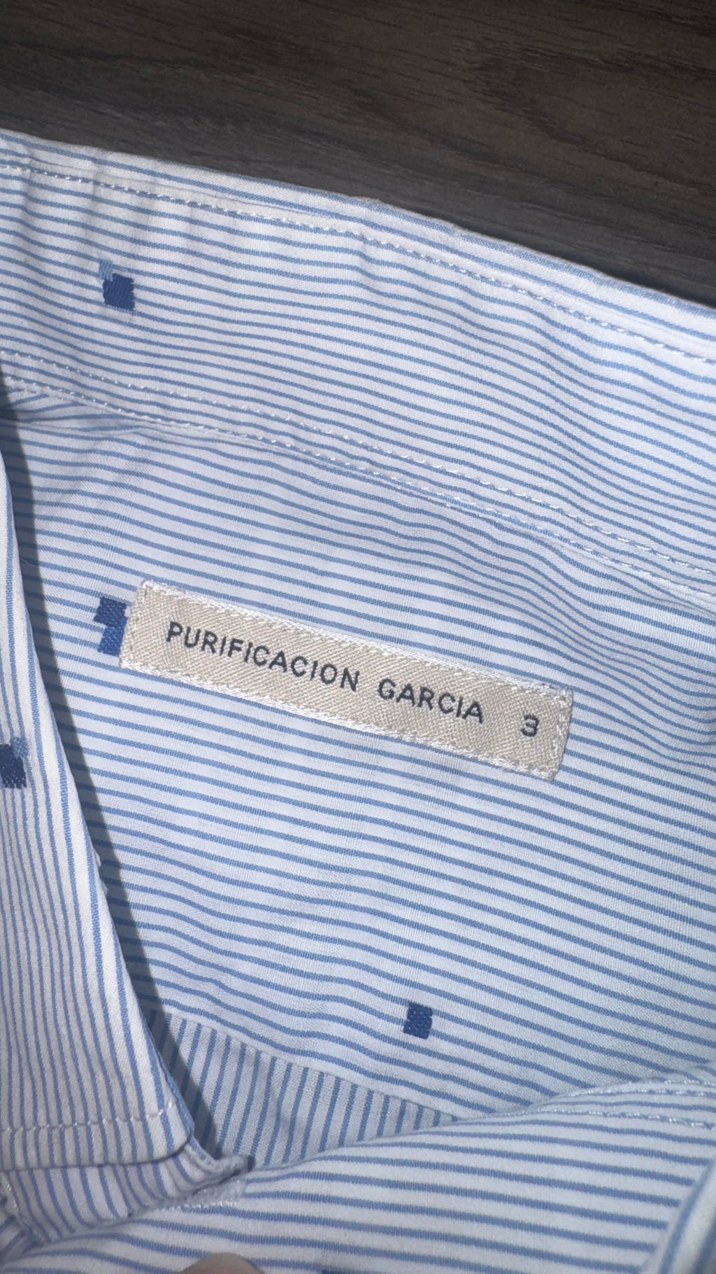 CAMISA PURIFICACIÓN GARCÍA