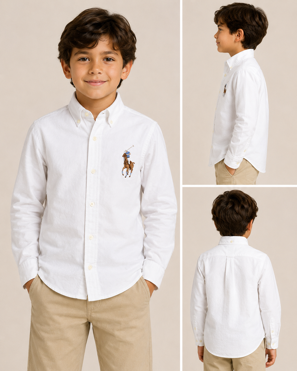 CAMISA NIÑO RALPH LAUREN