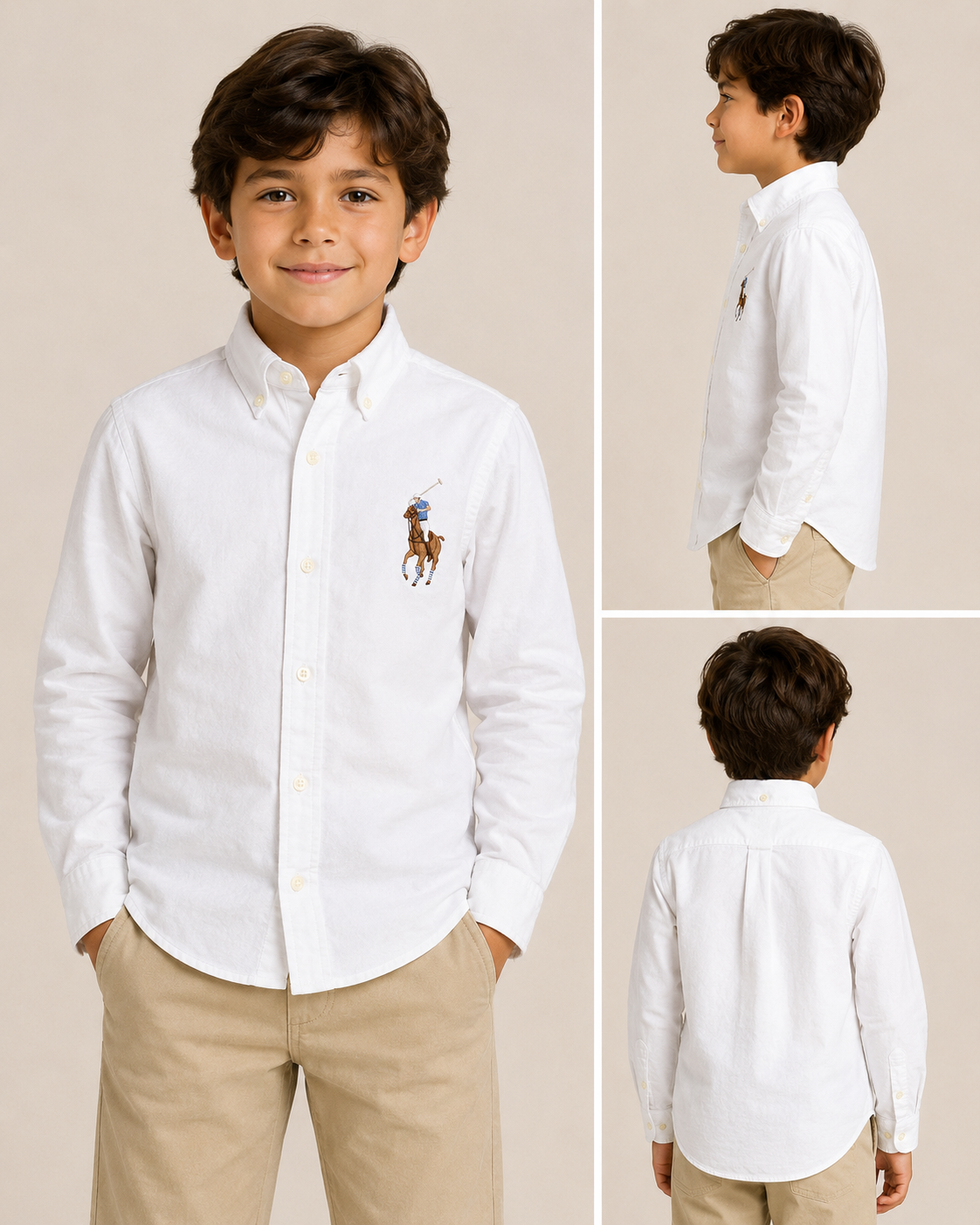 CAMISA NIÑO RALPH LAUREN
