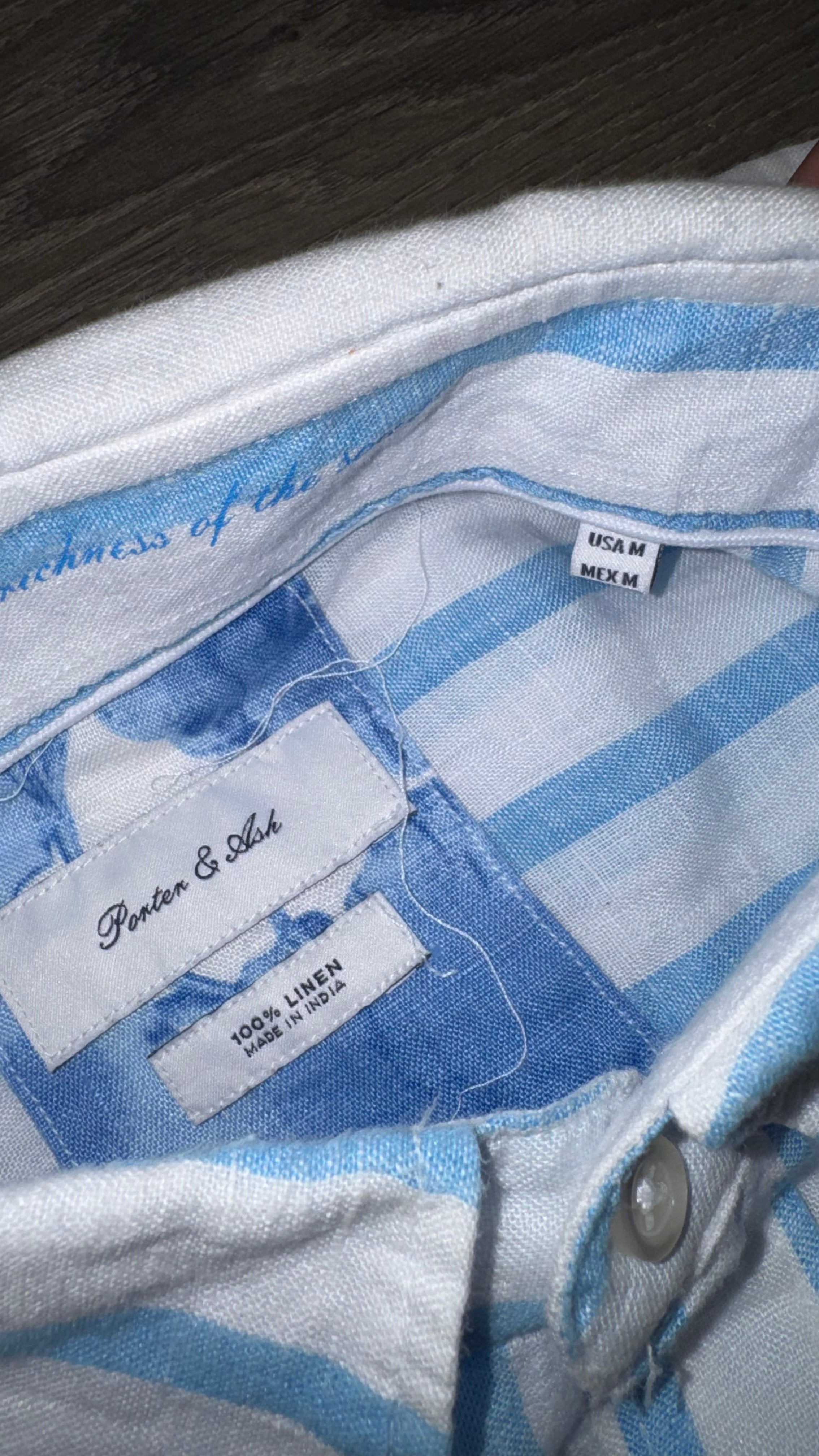 CAMISA PORTER & ASH
