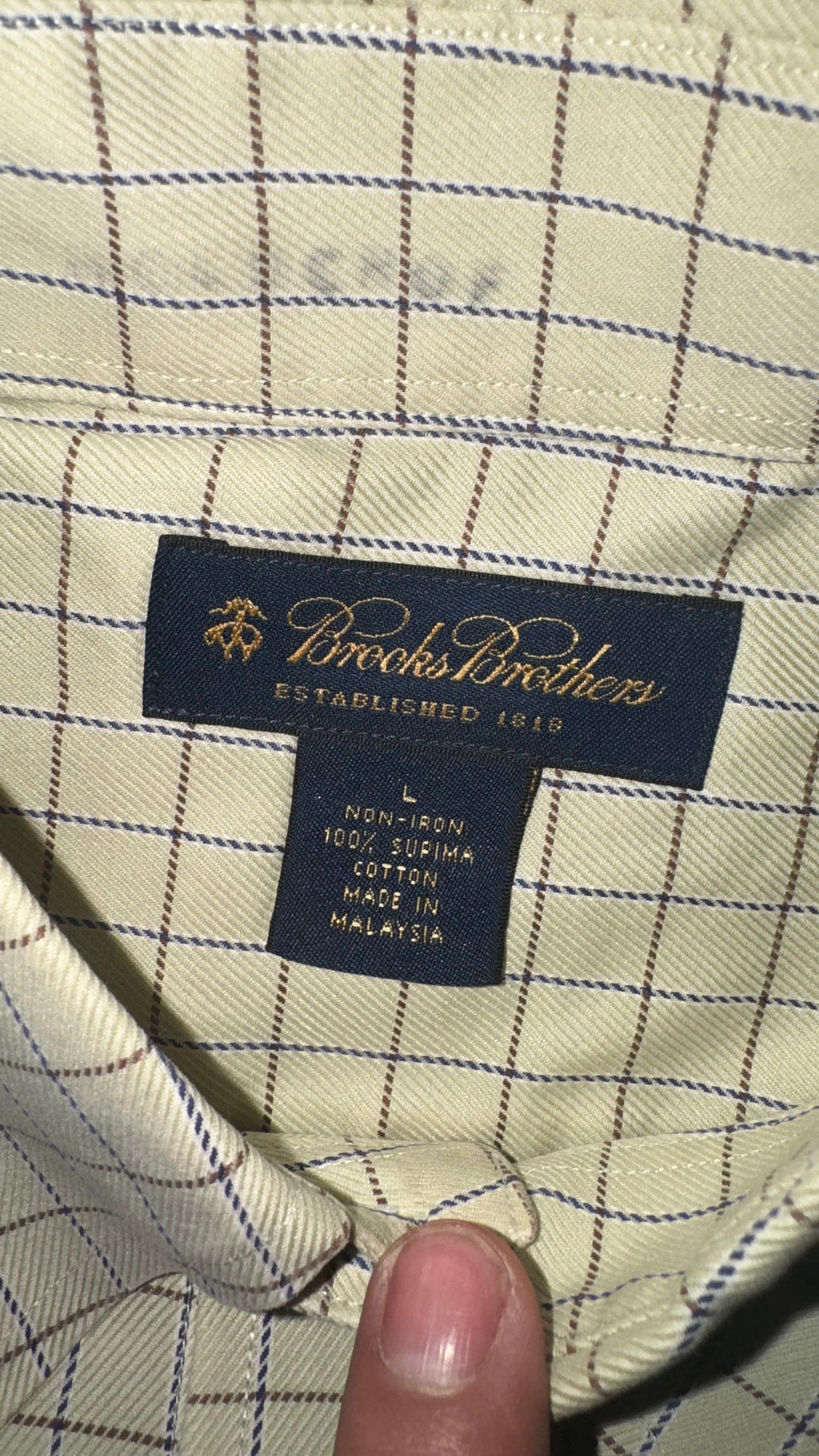 CAMISA BROOKS BROTHERS