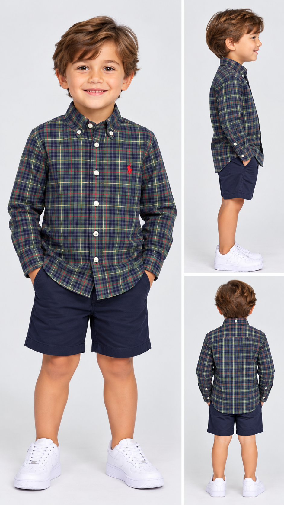 CAMISA NIÑO RALPH LAUREN