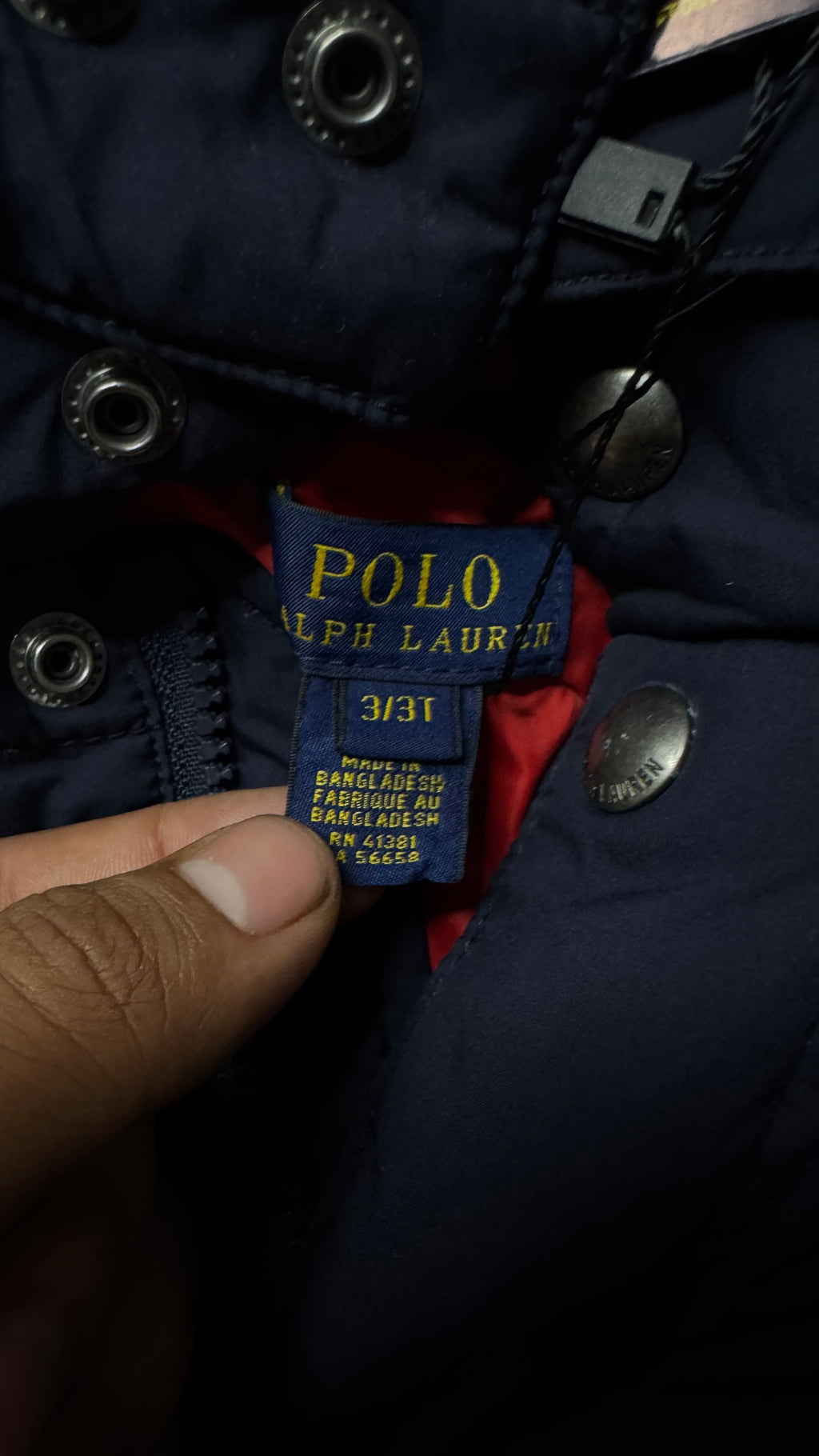 CHAPARRA NIÑO RALPH LAUREN