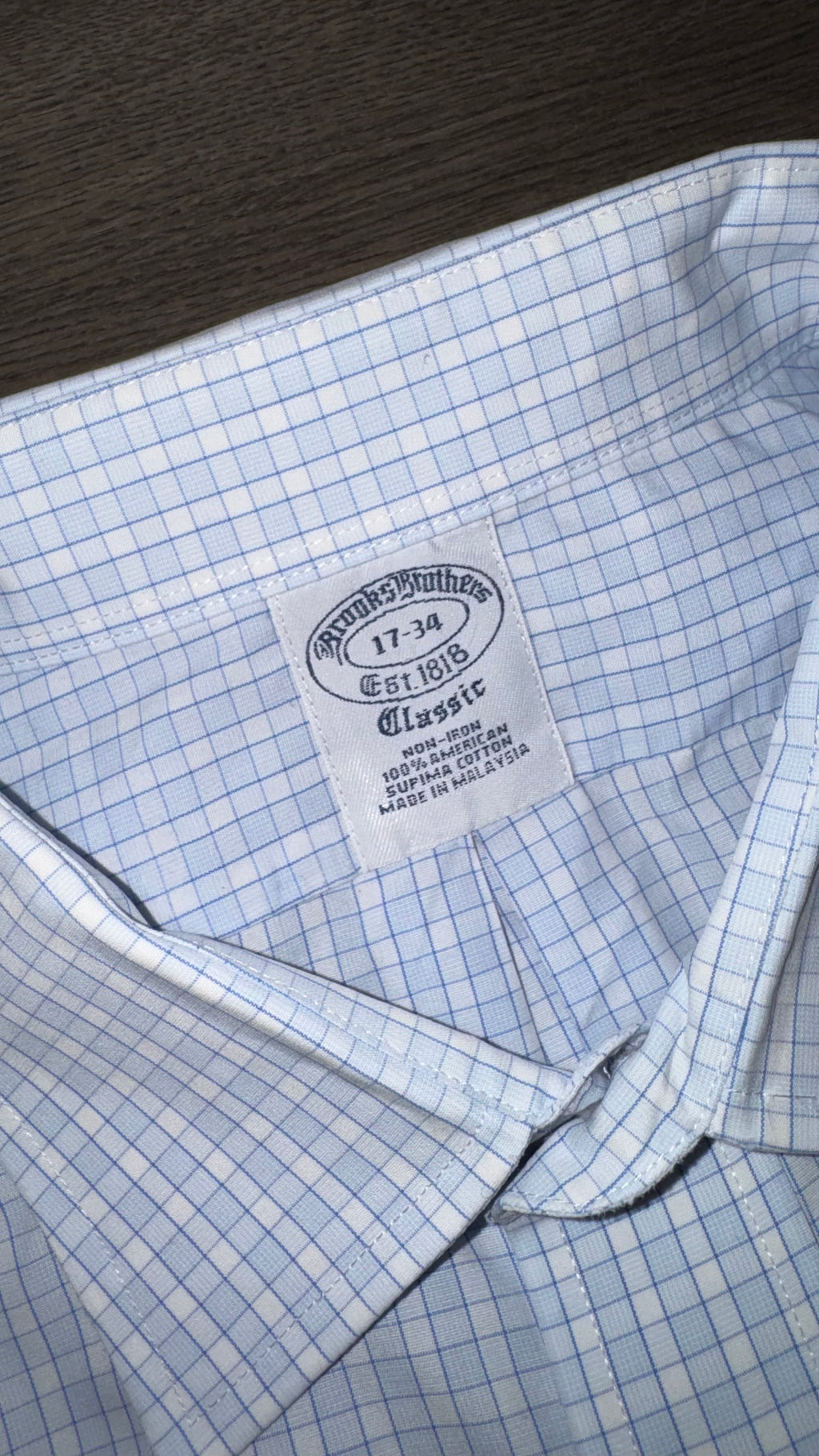 CAMISA BROOKS BROTHERS