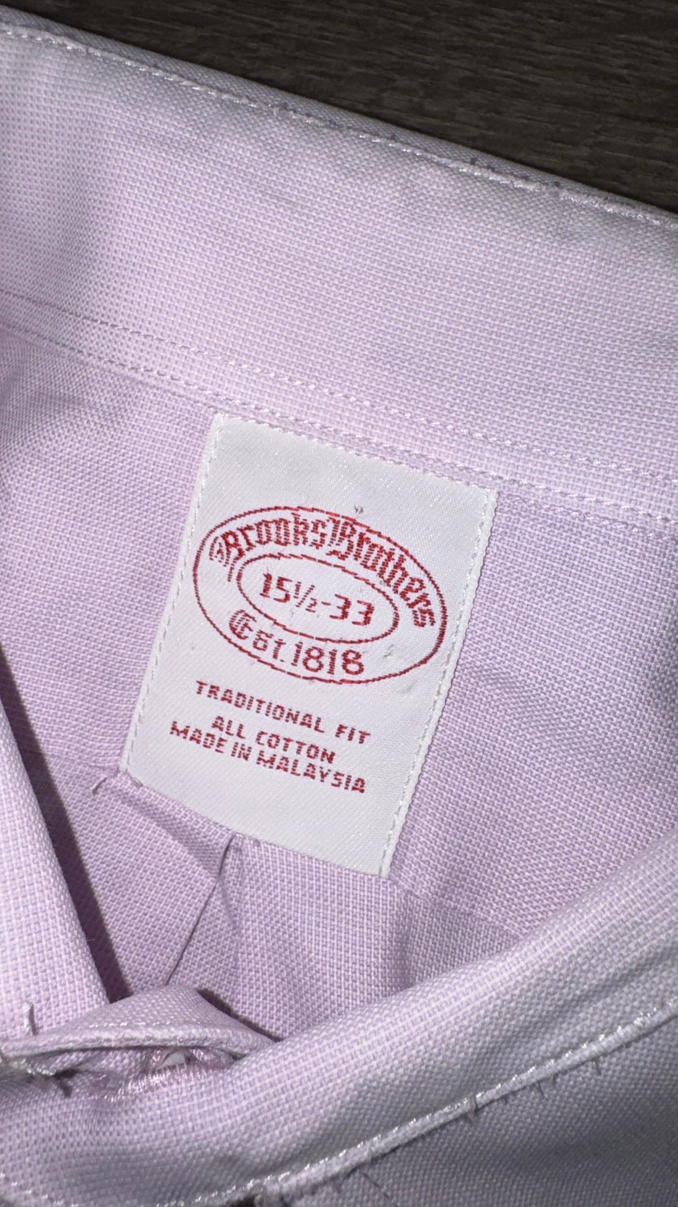 CAMISA BROOKS BROTHERS