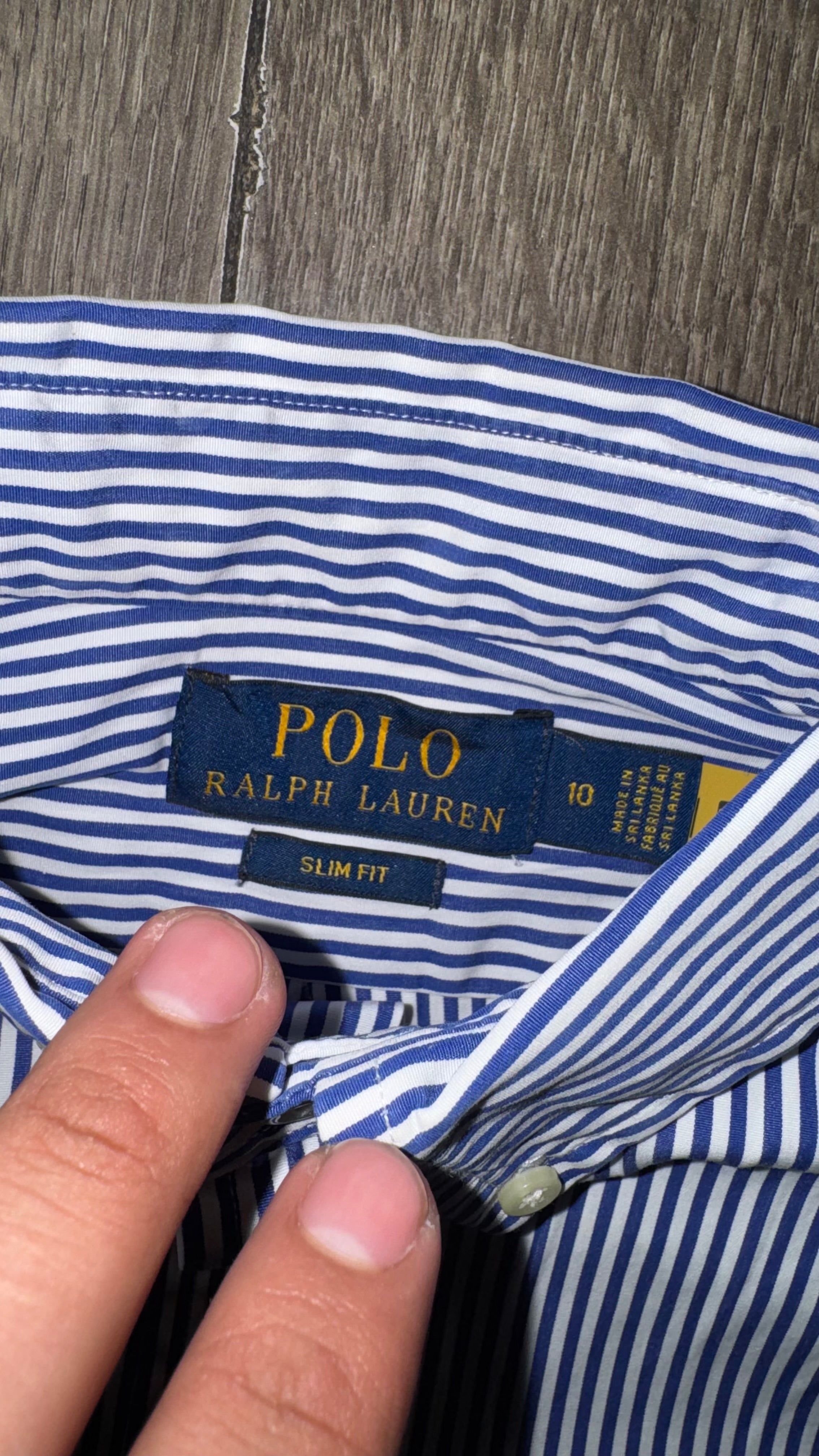 CAMISA NIÑO RALPH LAUREN