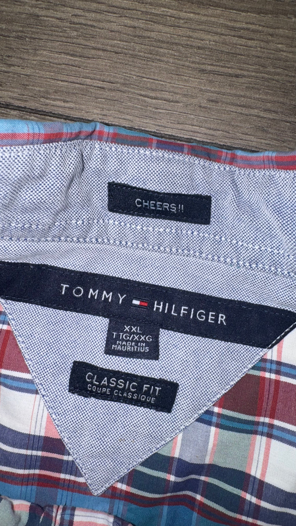 CAMISA TOMMY HILFIGER
