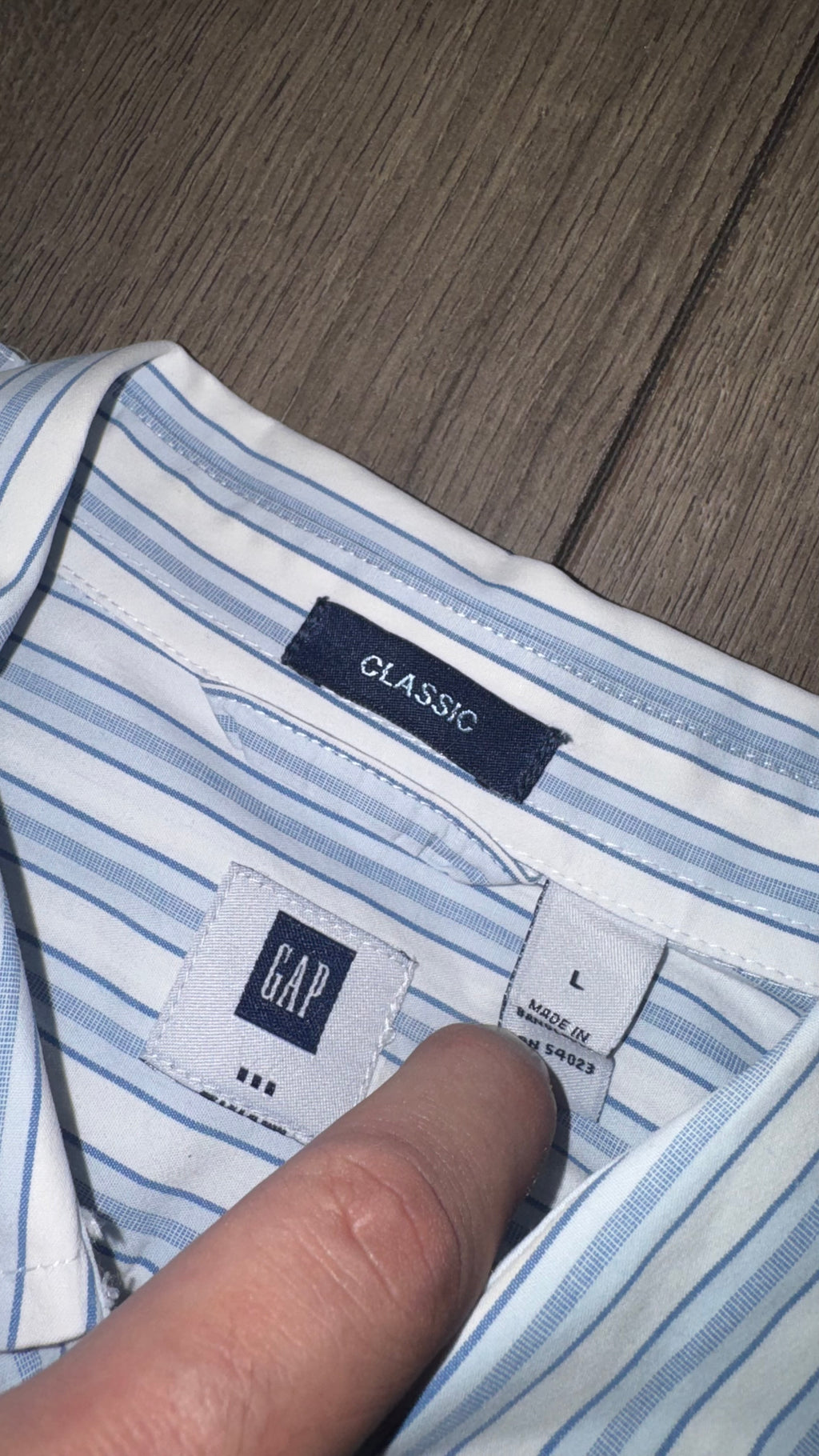 CAMISA GAP