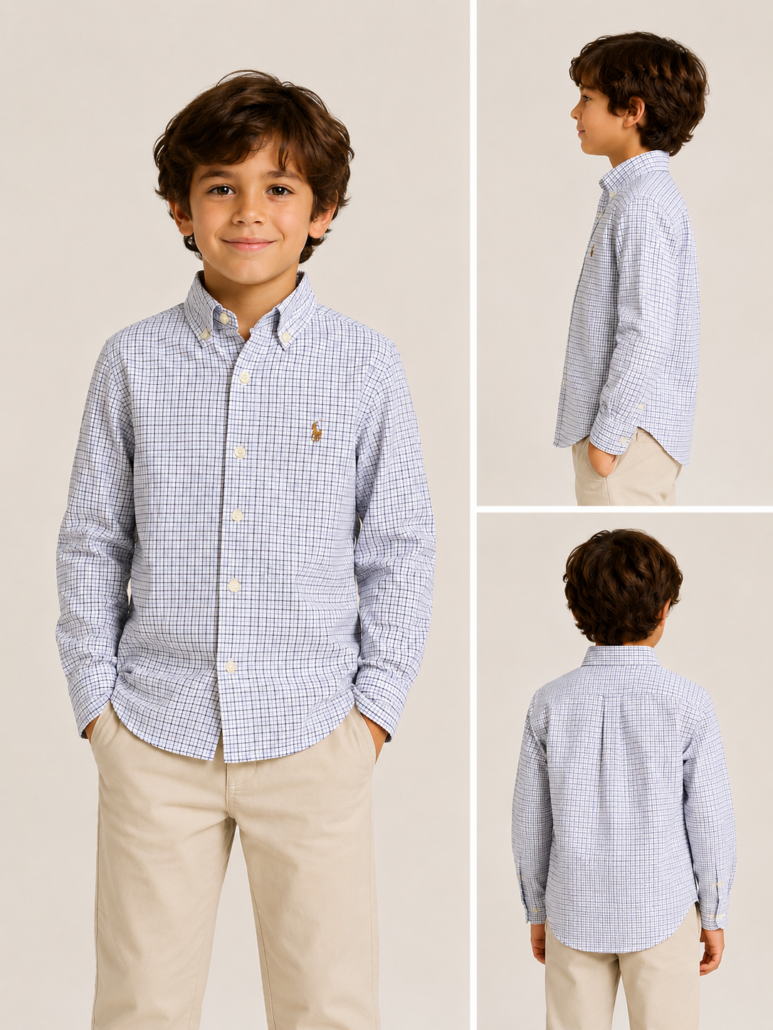 CAMISA NIÑO RALPH LAUREN