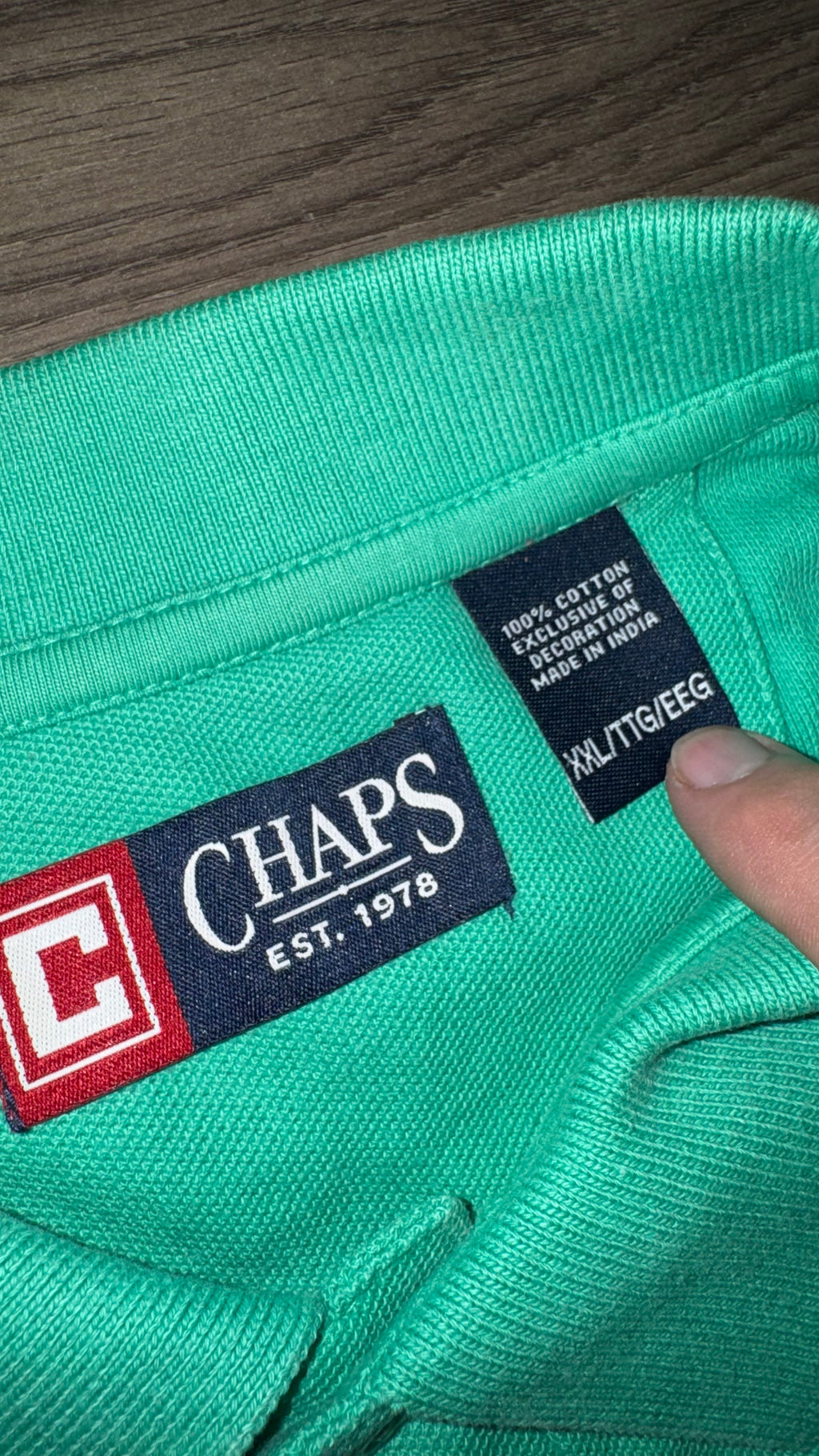 PLAYERA CHAPS