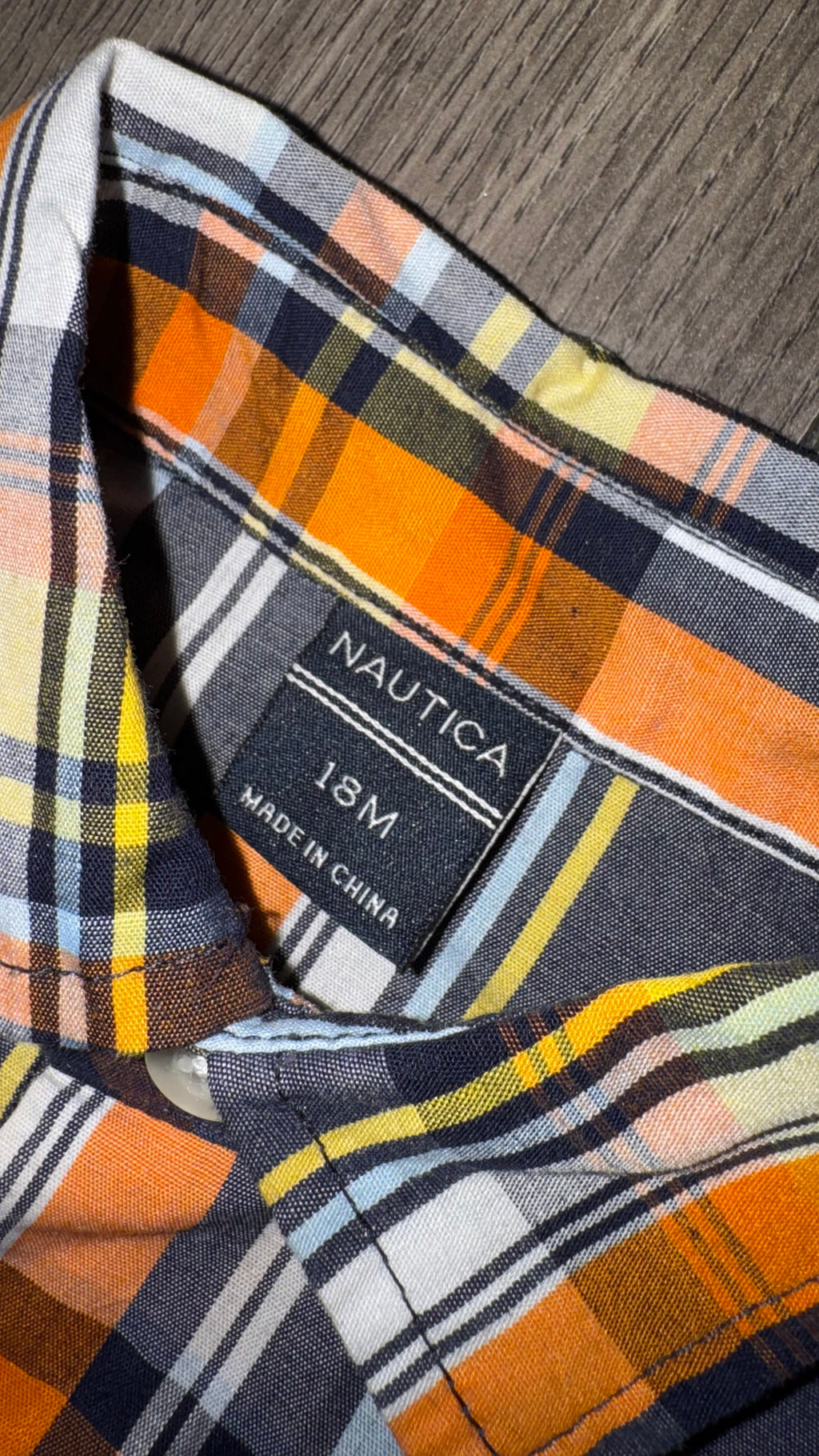 CAMISA NIÑO NÁUTICA