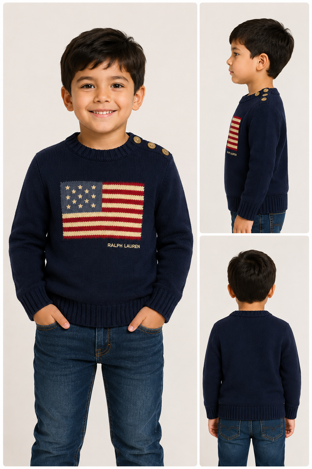 SUÉTER NIÑO RALPH LAUREN