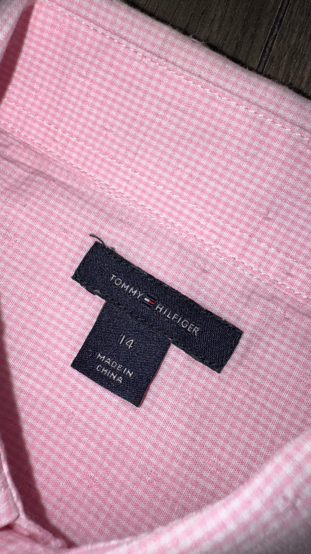 CAMISA NIÑO TOMMY HILFIGER