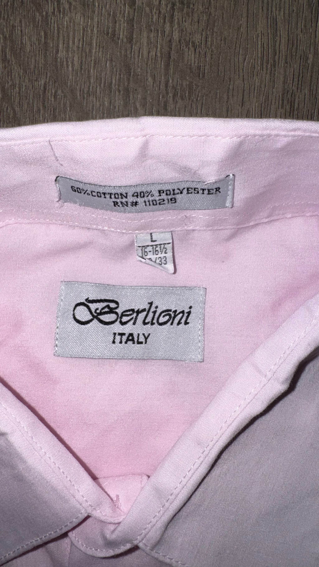 CAMISA BERLIONI ITALY