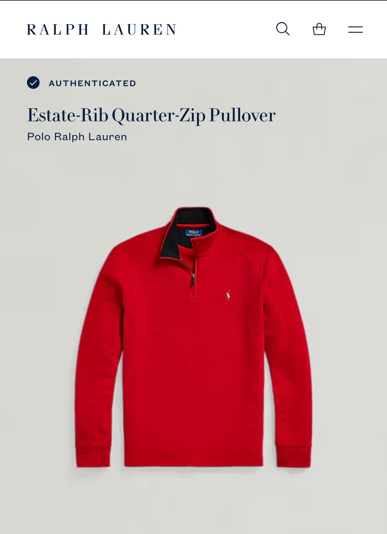 SUÉTER RALPH LAUREN