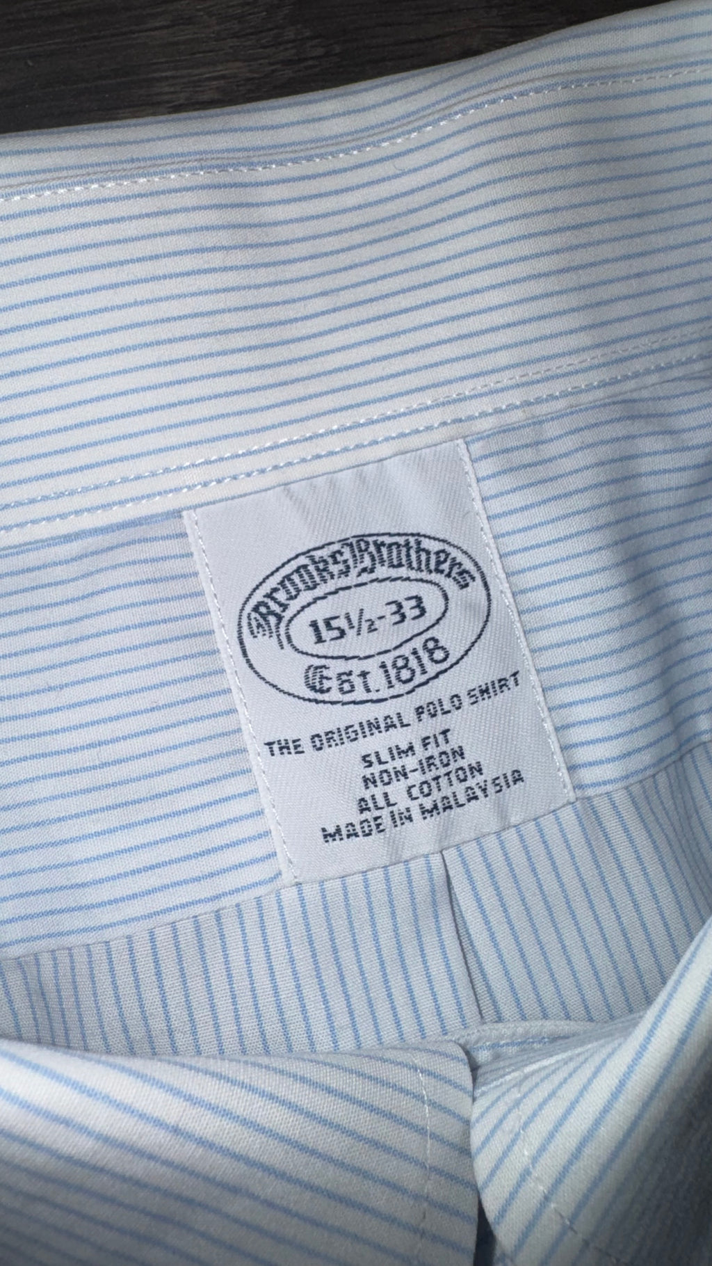 CAMISA BROOKS BROTHERS