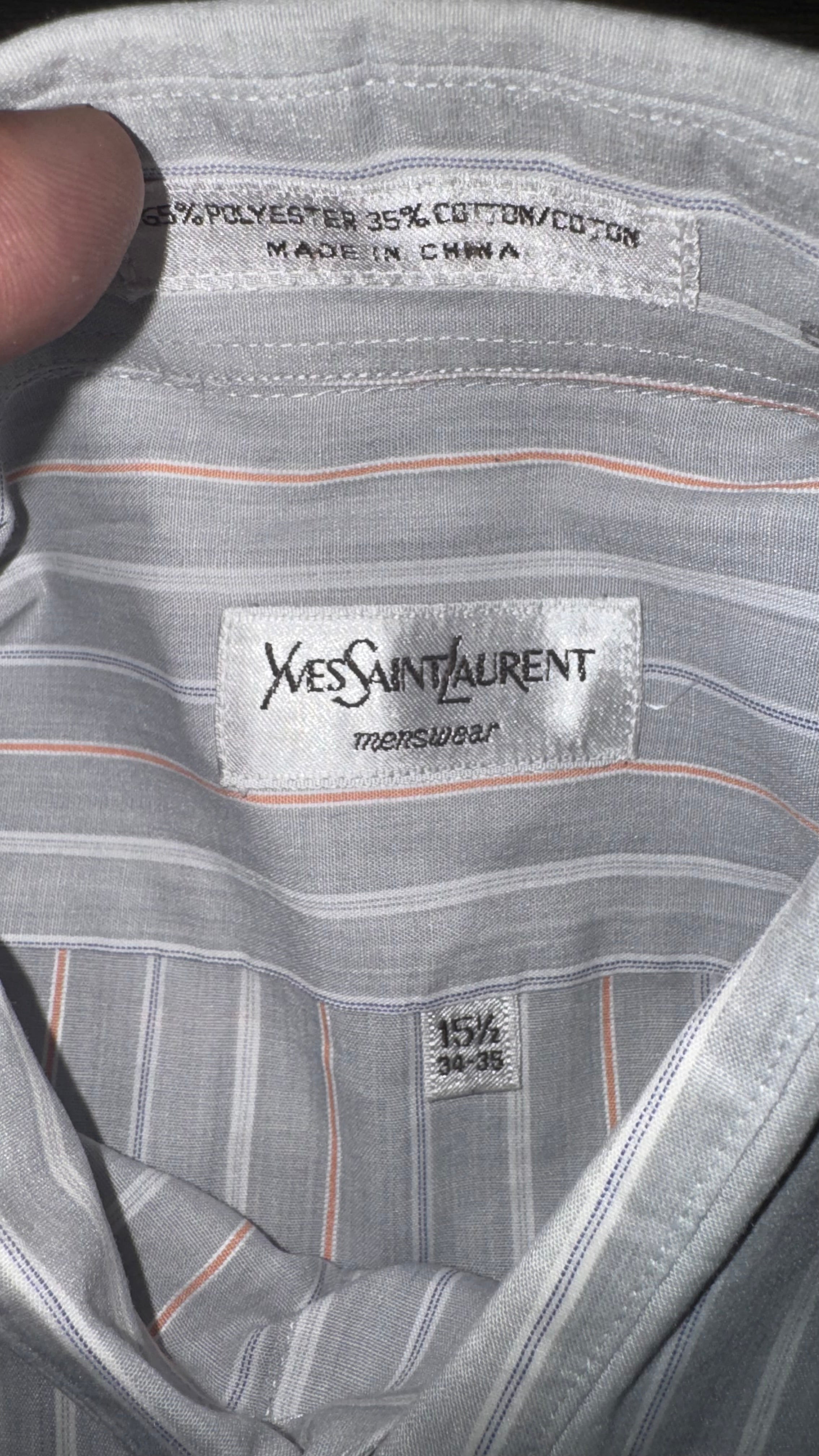 CAMISA YVES SAINT LAURENT