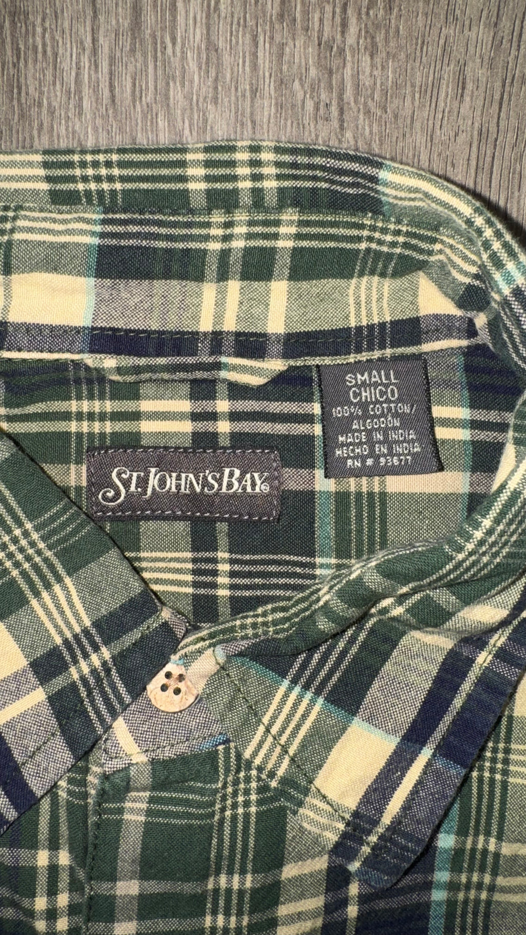CAMISA ST JOHN’S BAY