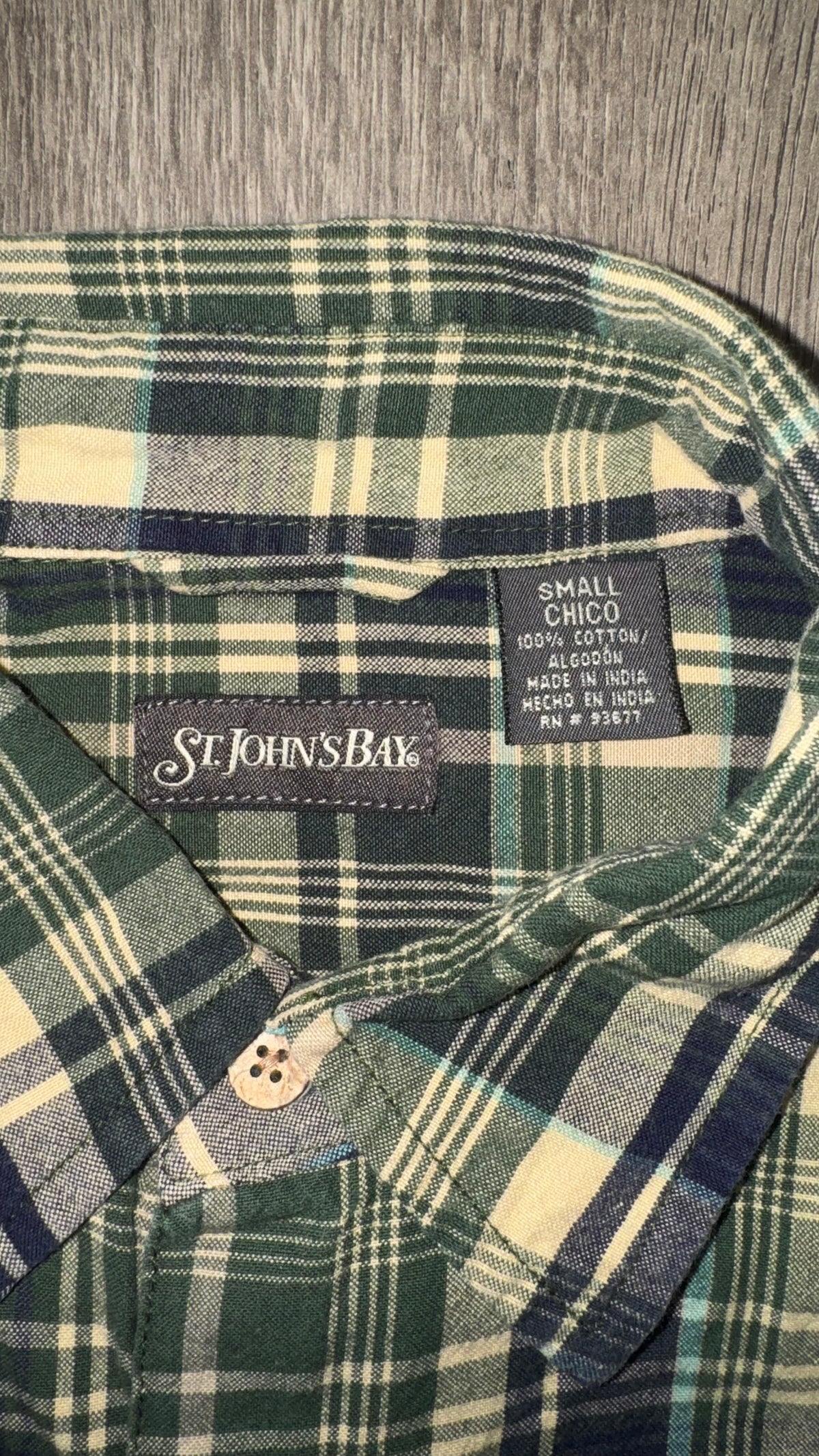 CAMISA ST JOHN’S BAY