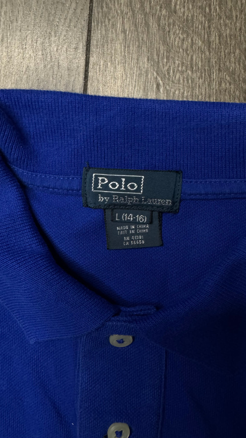 PLAYERA NIÑO RALPH LAUREN