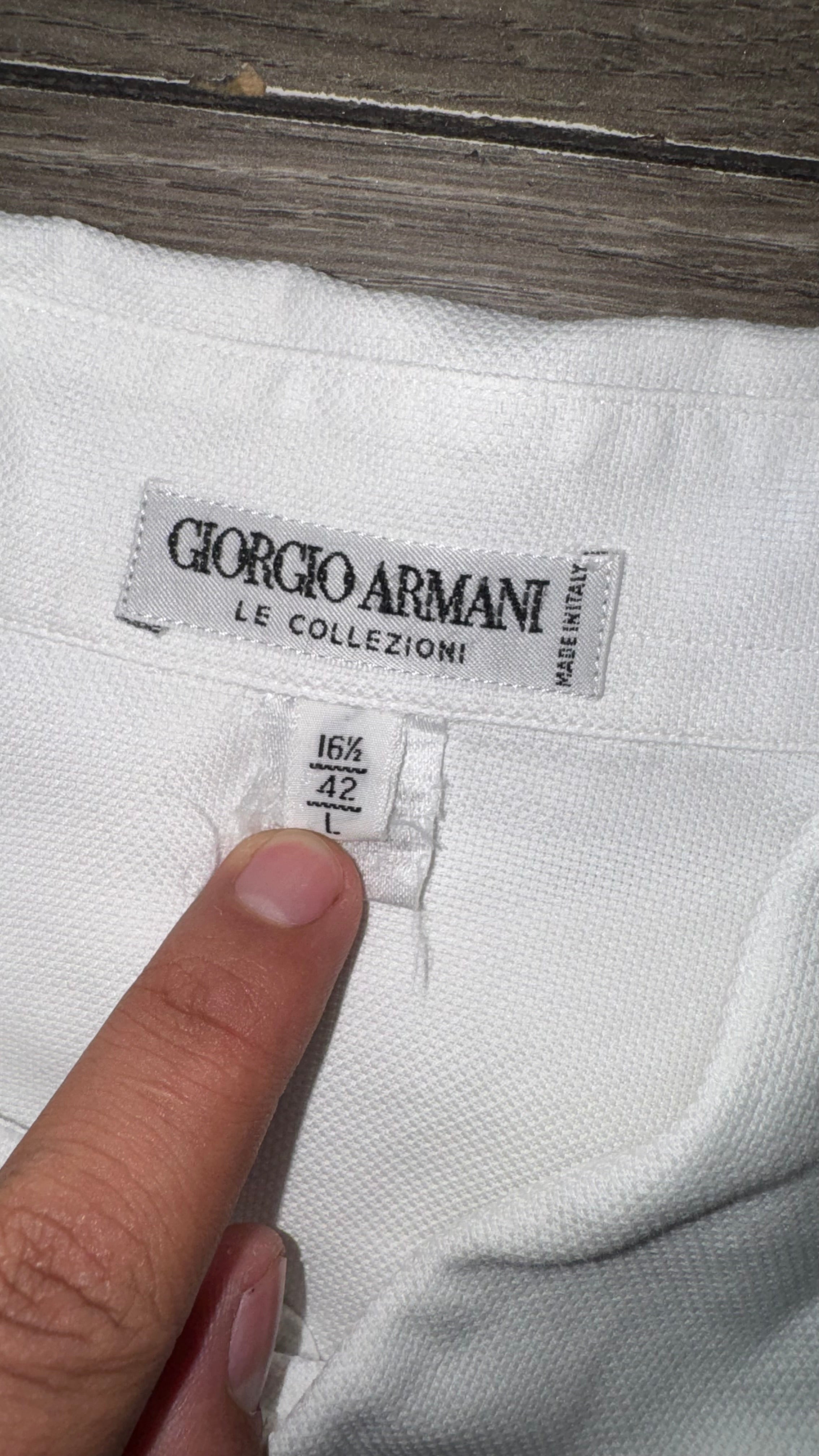 CAMISA GIORGIO ARMANI