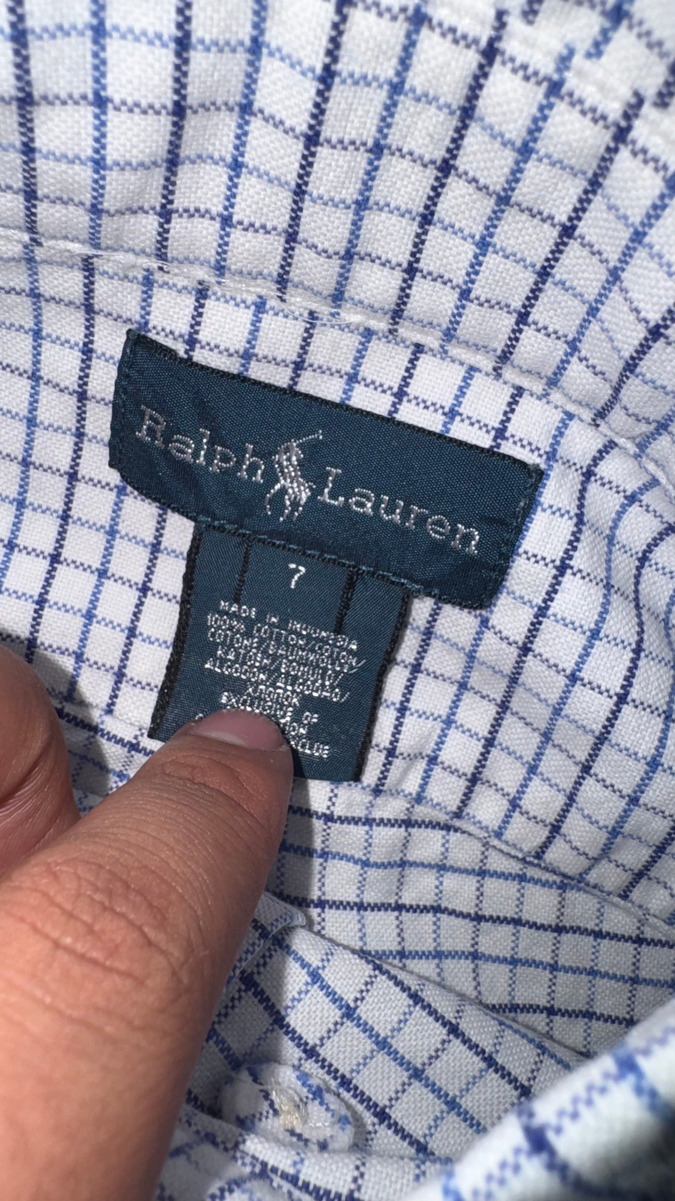 CAMISA NIÑO RALPH LAUREN