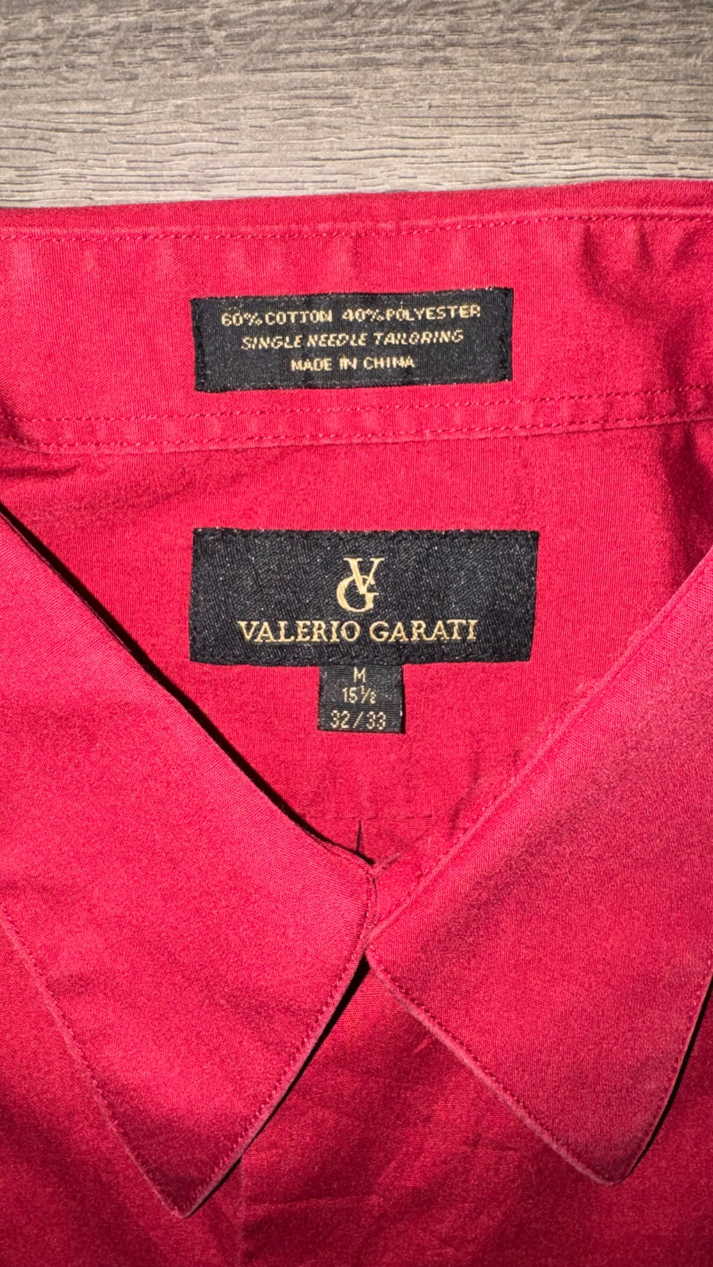CAMISA VALERO GARATI