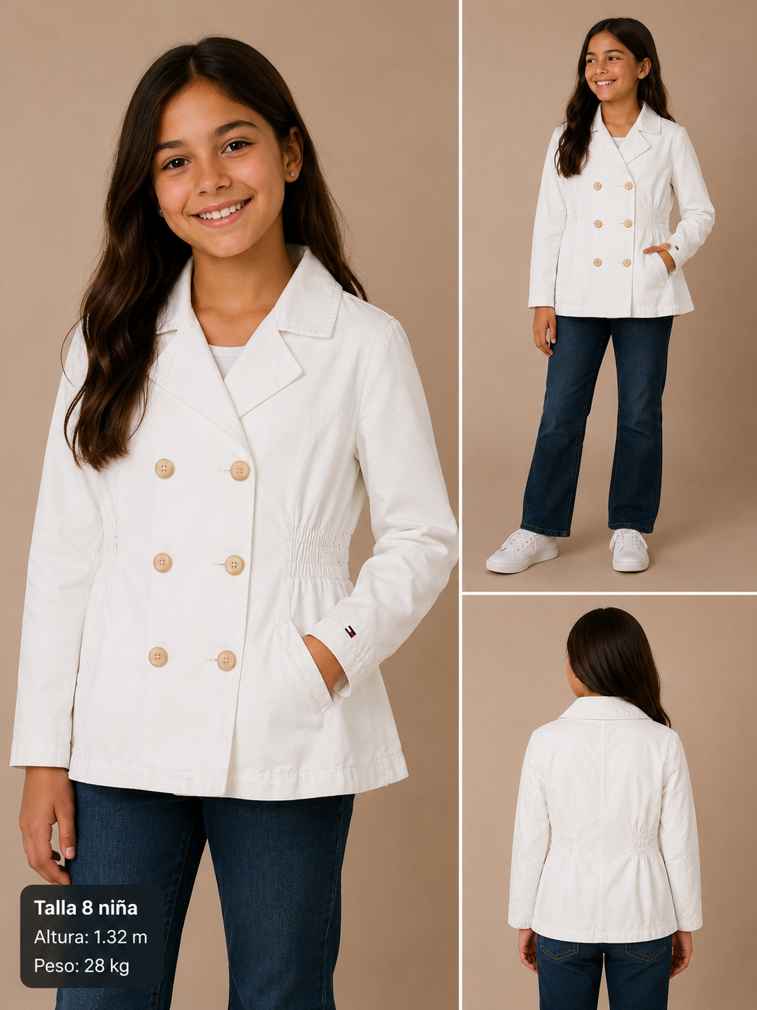 SACO NIÑA TOMMY HILFIGER