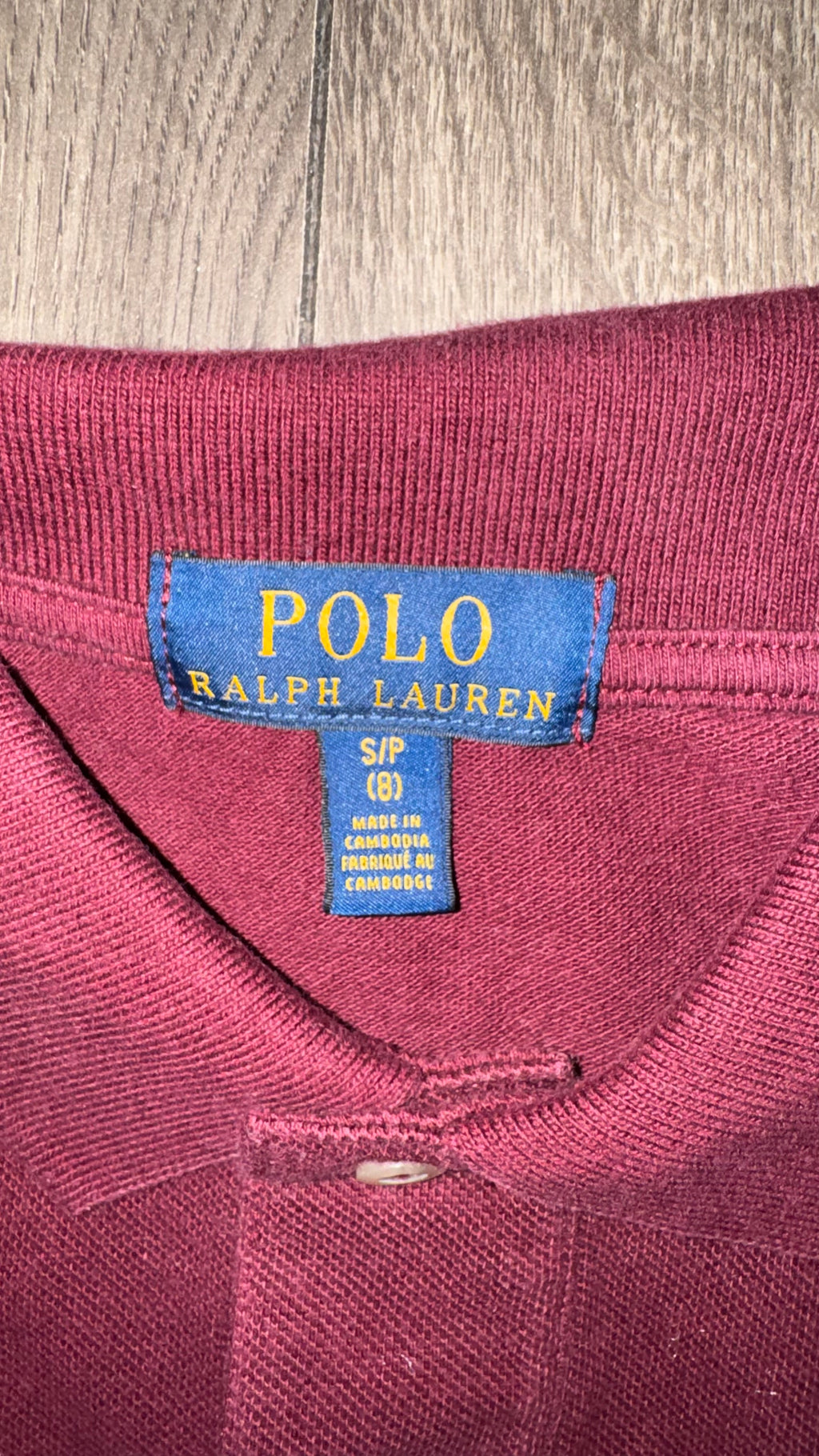 PLAYERA NIÑO RALPH LAUREN