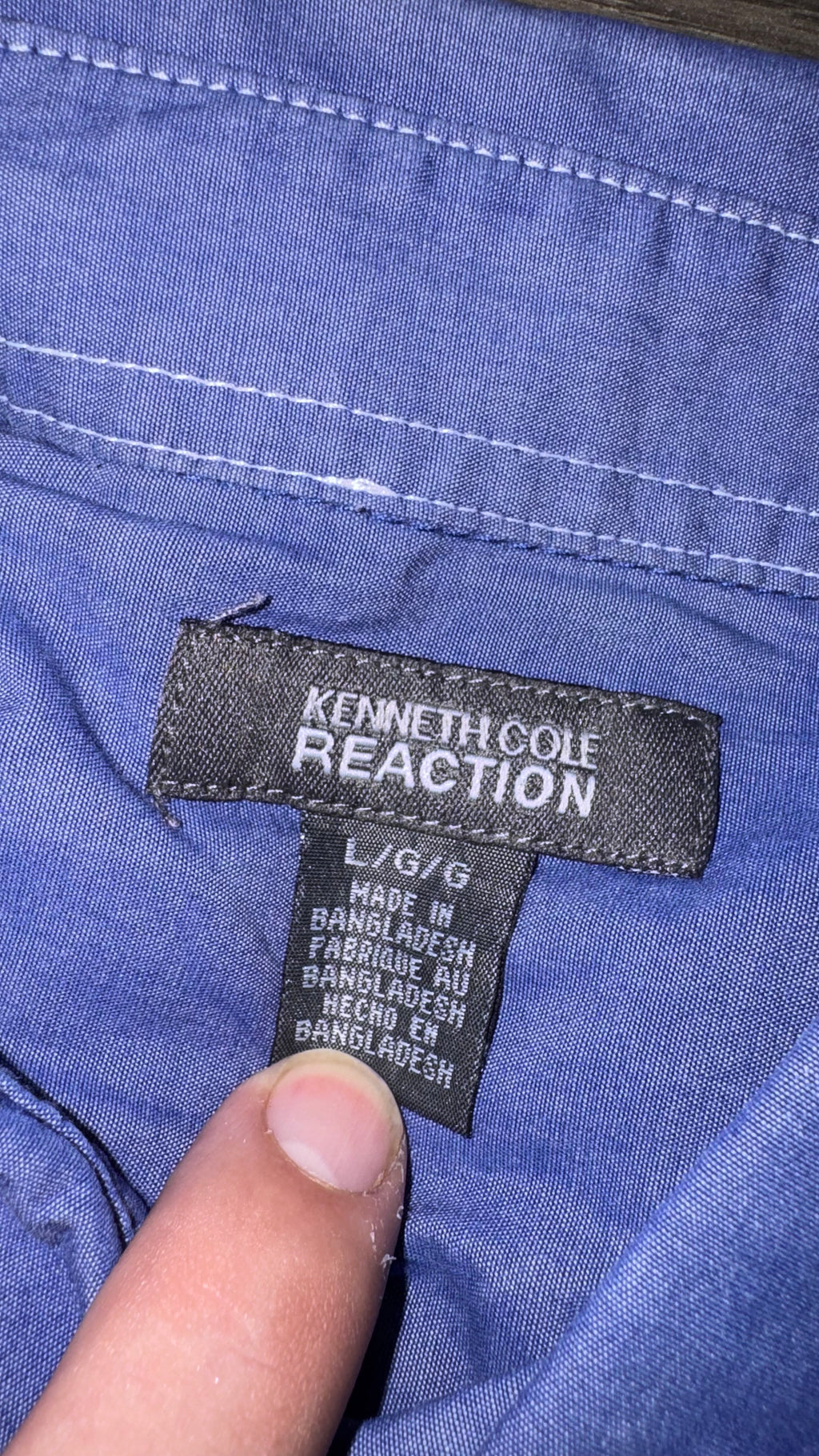 CAMISA KENNETH COLE
