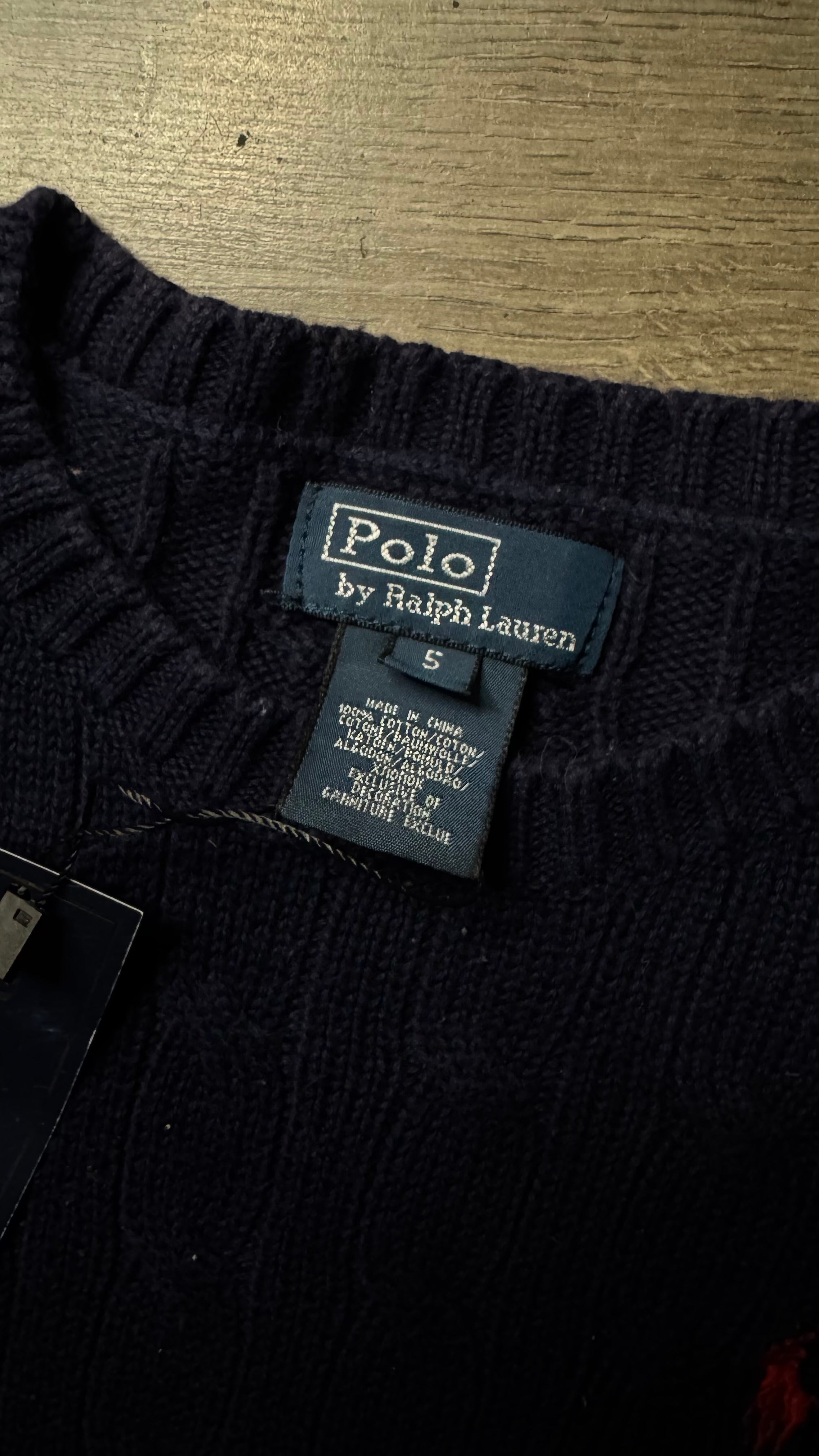 SUÉTER NIÑO RALPH LAUREN