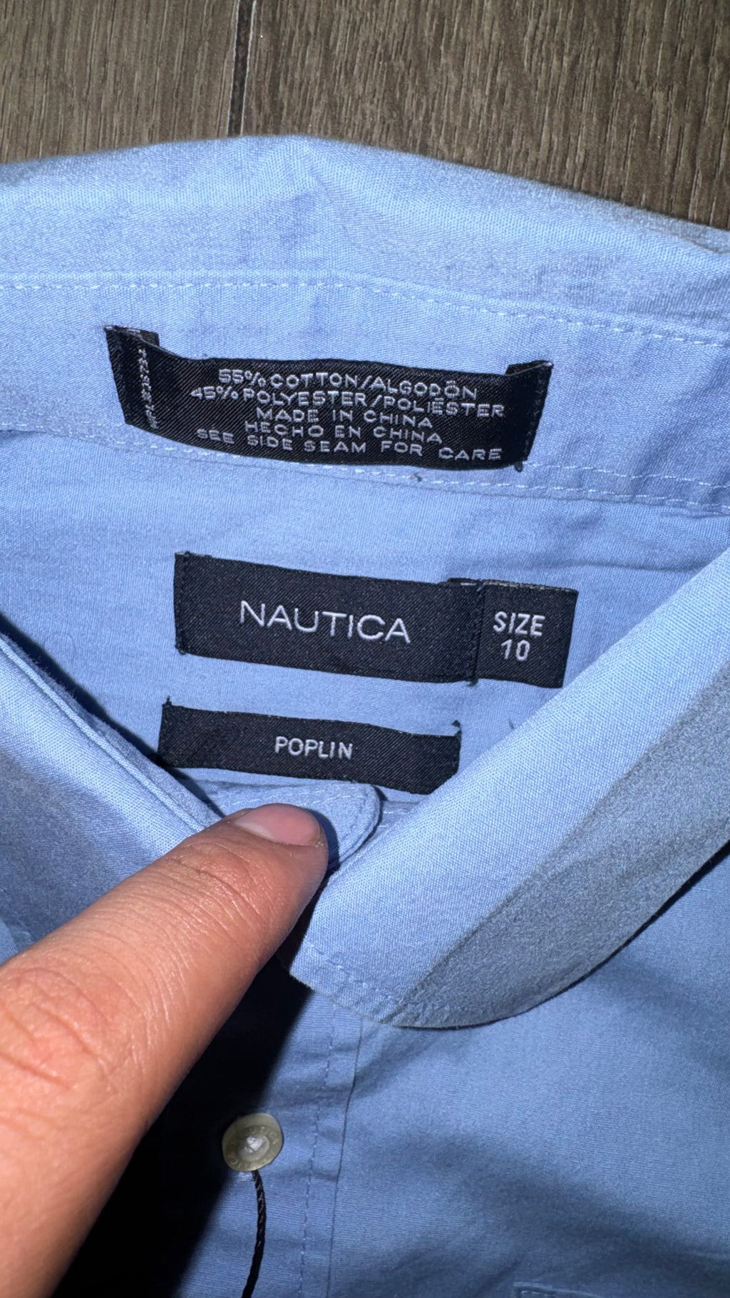 CAMISA NIÑO NÁUTICA