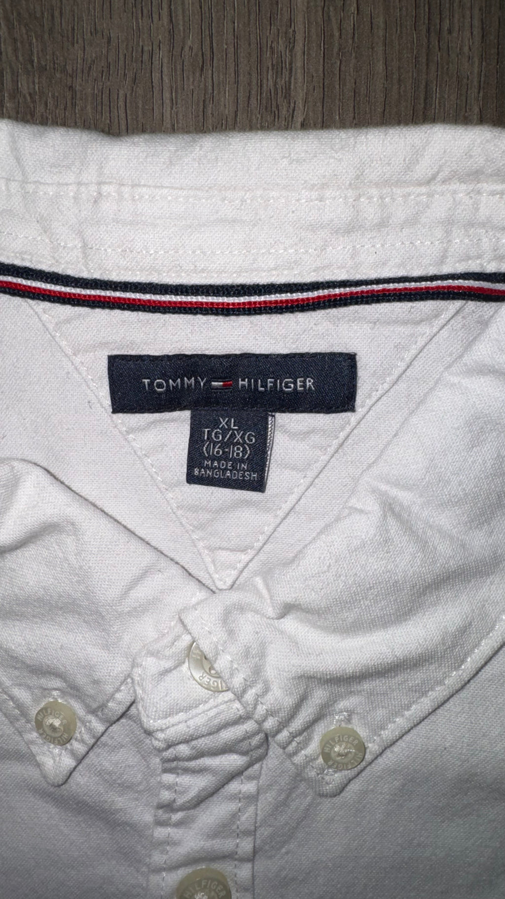CAMISA NIÑO TOMMY HILFIGER