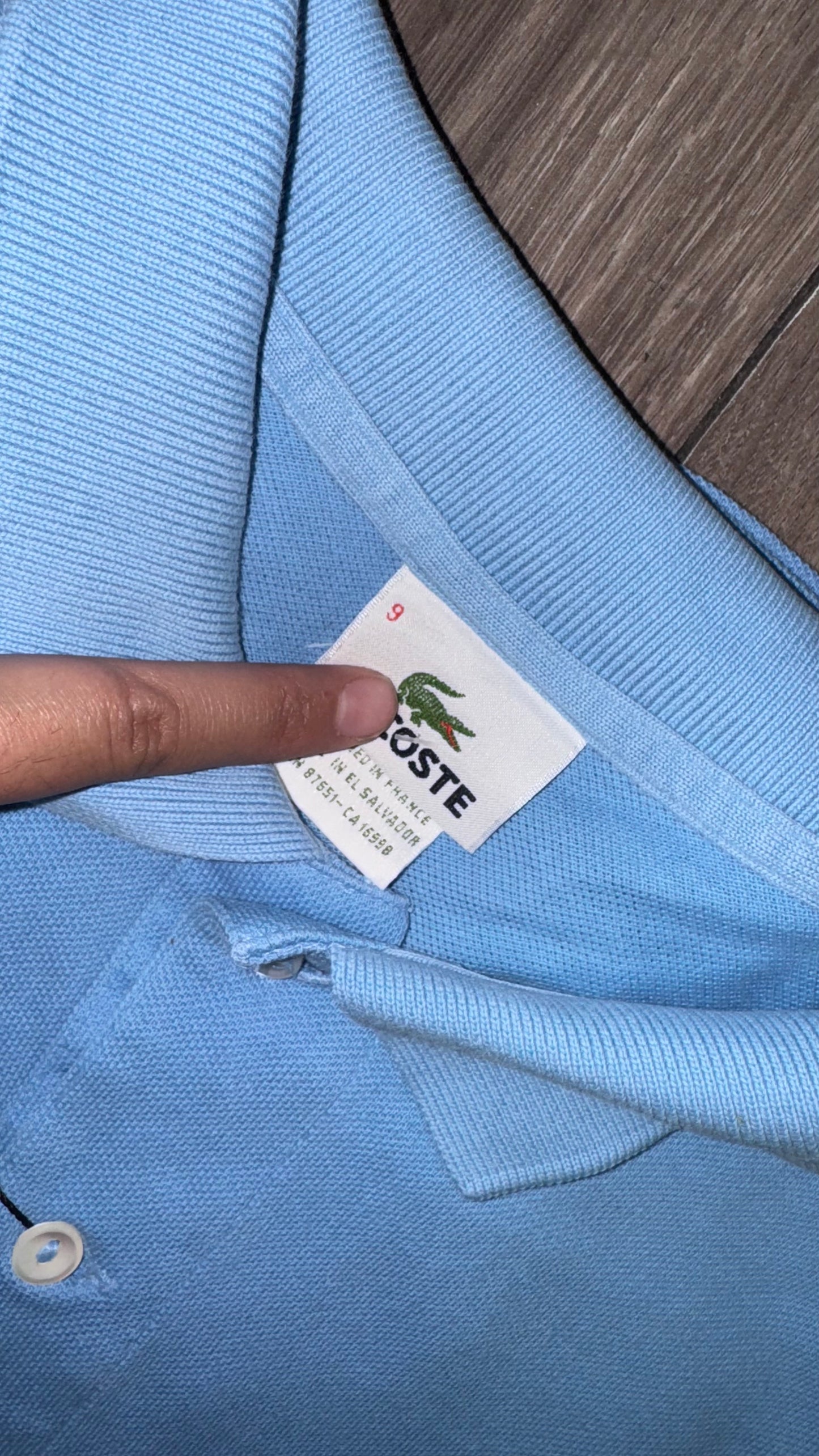 2XL PLAYERA LACOSTE