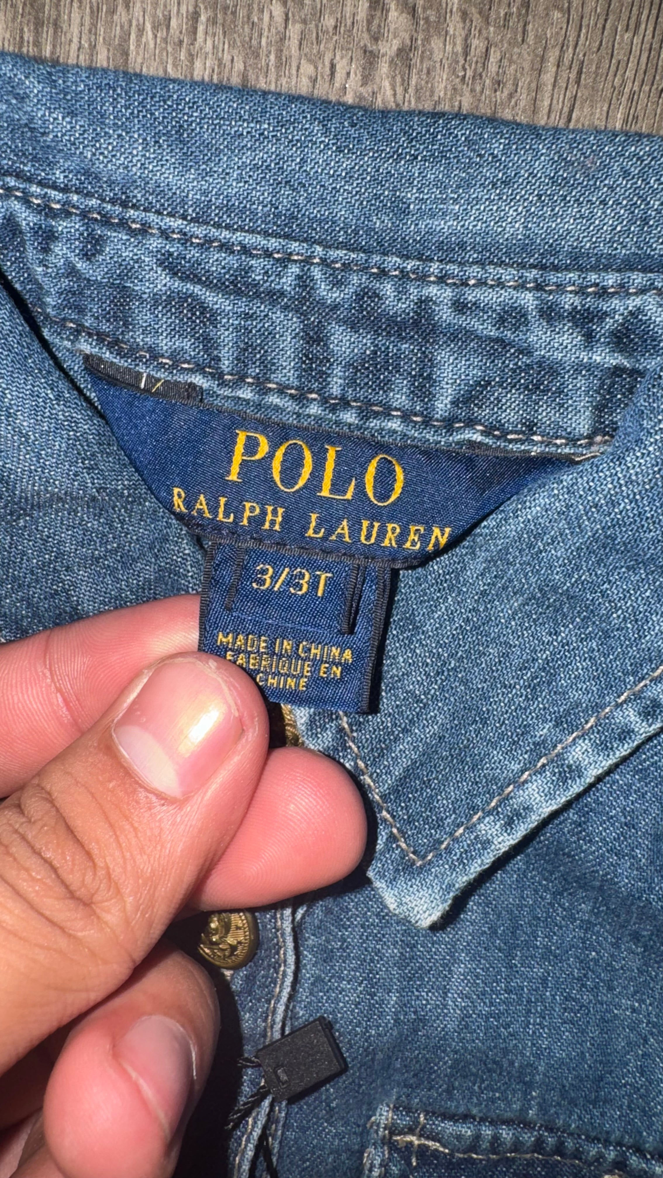 VESTIDO NIÑA RALPH LAUREN