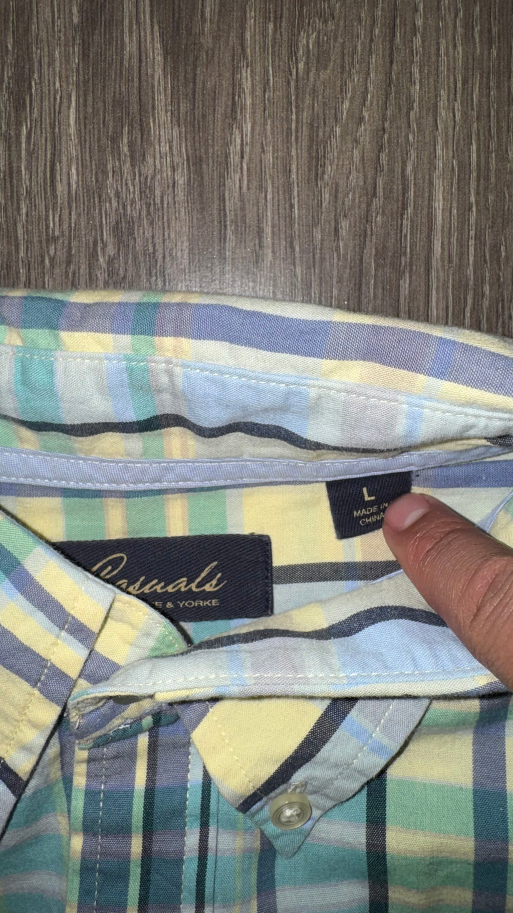 CAMISA ROUNDTREE&YORKE