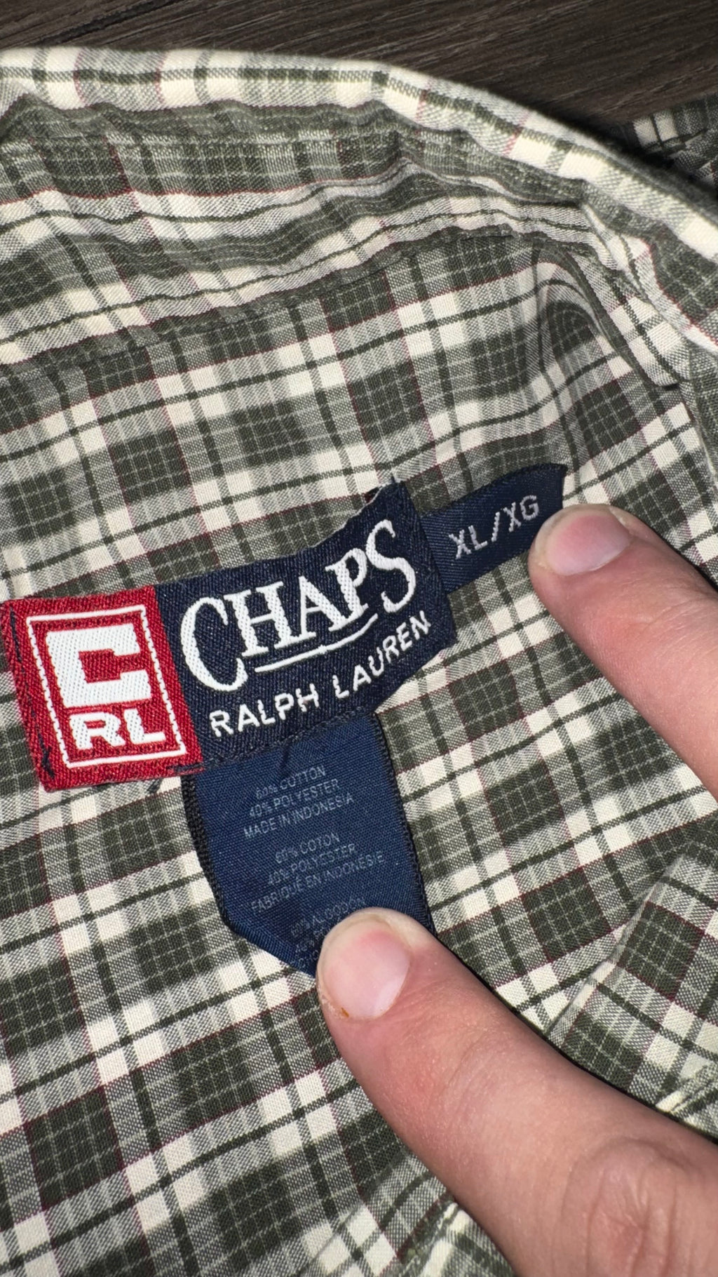 CAMISA CHAPS