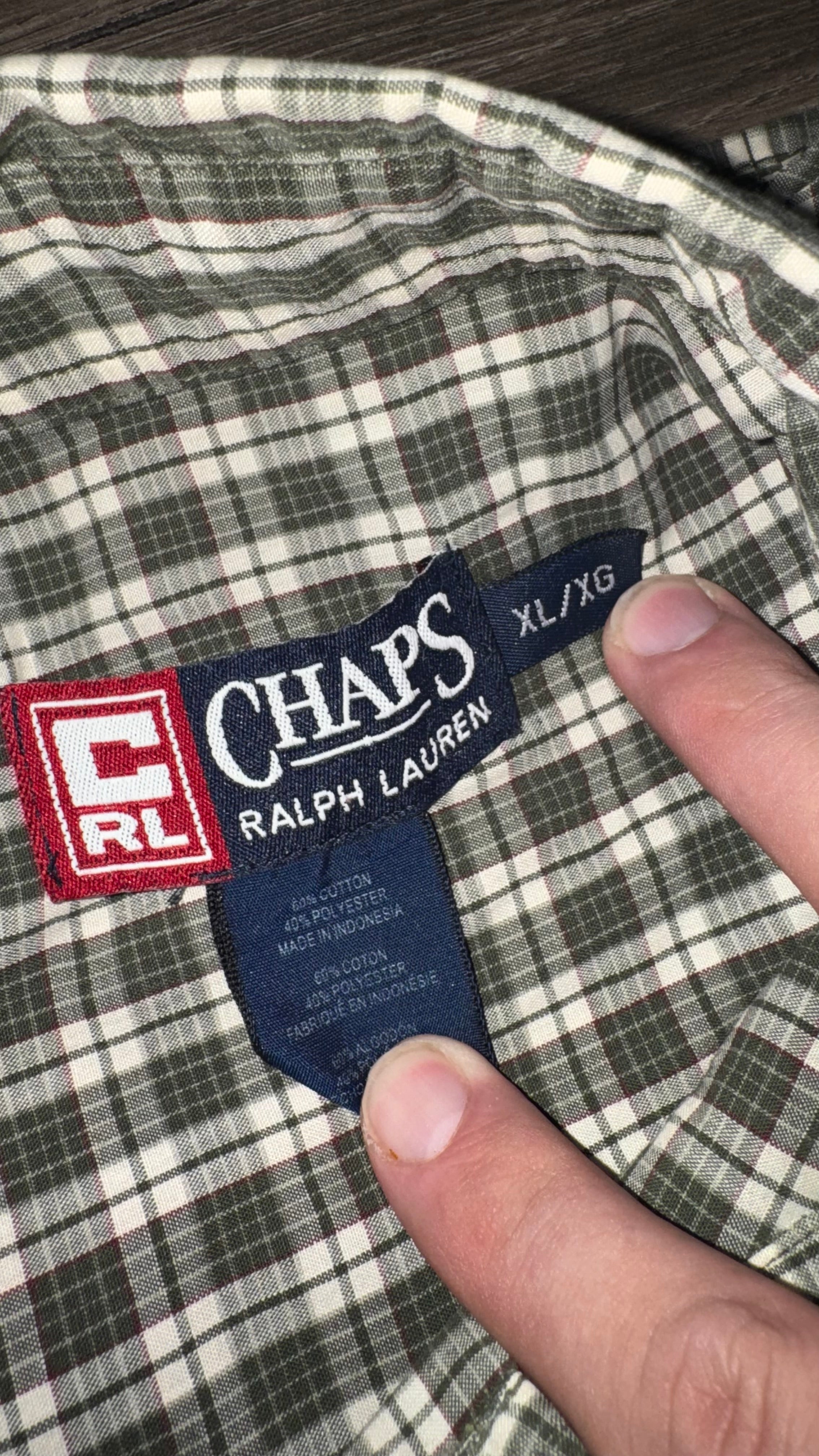 CAMISA CHAPS