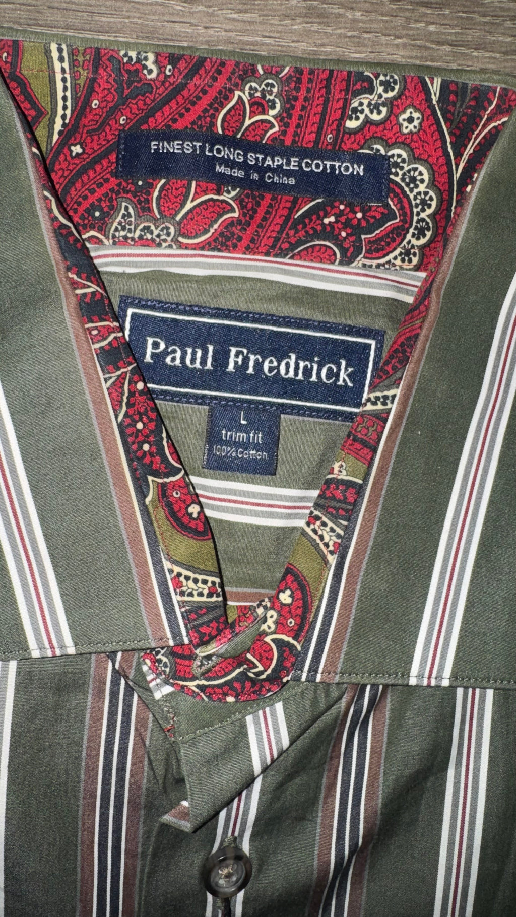 CAMISA PAUL FREDRICK
