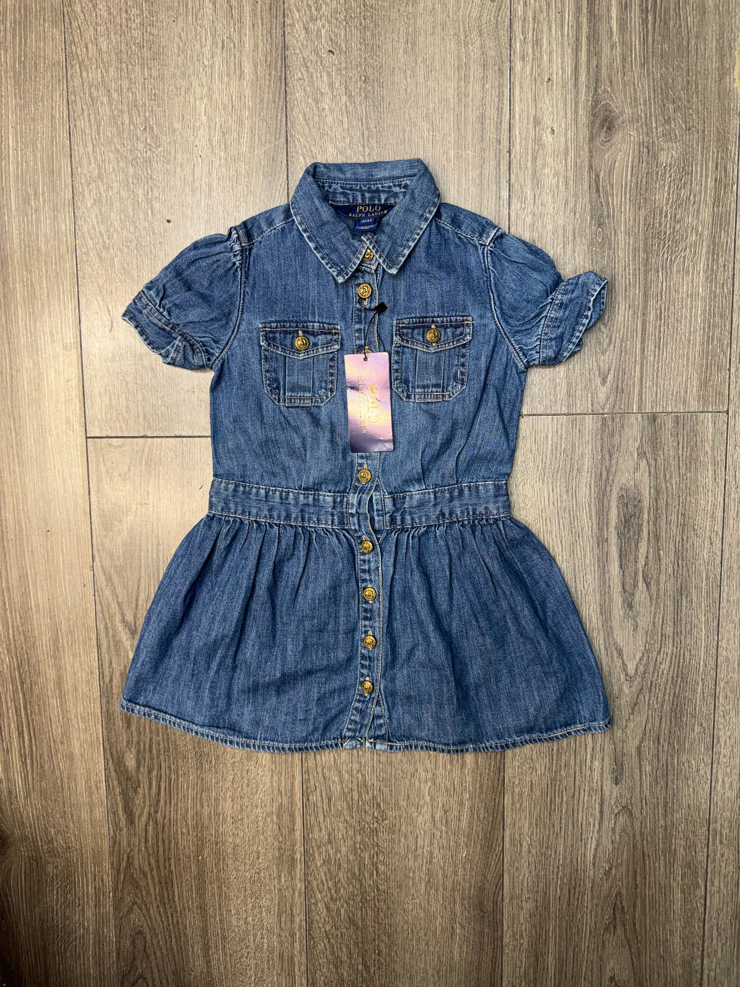 VESTIDO NIÑA RALPH LAUREN